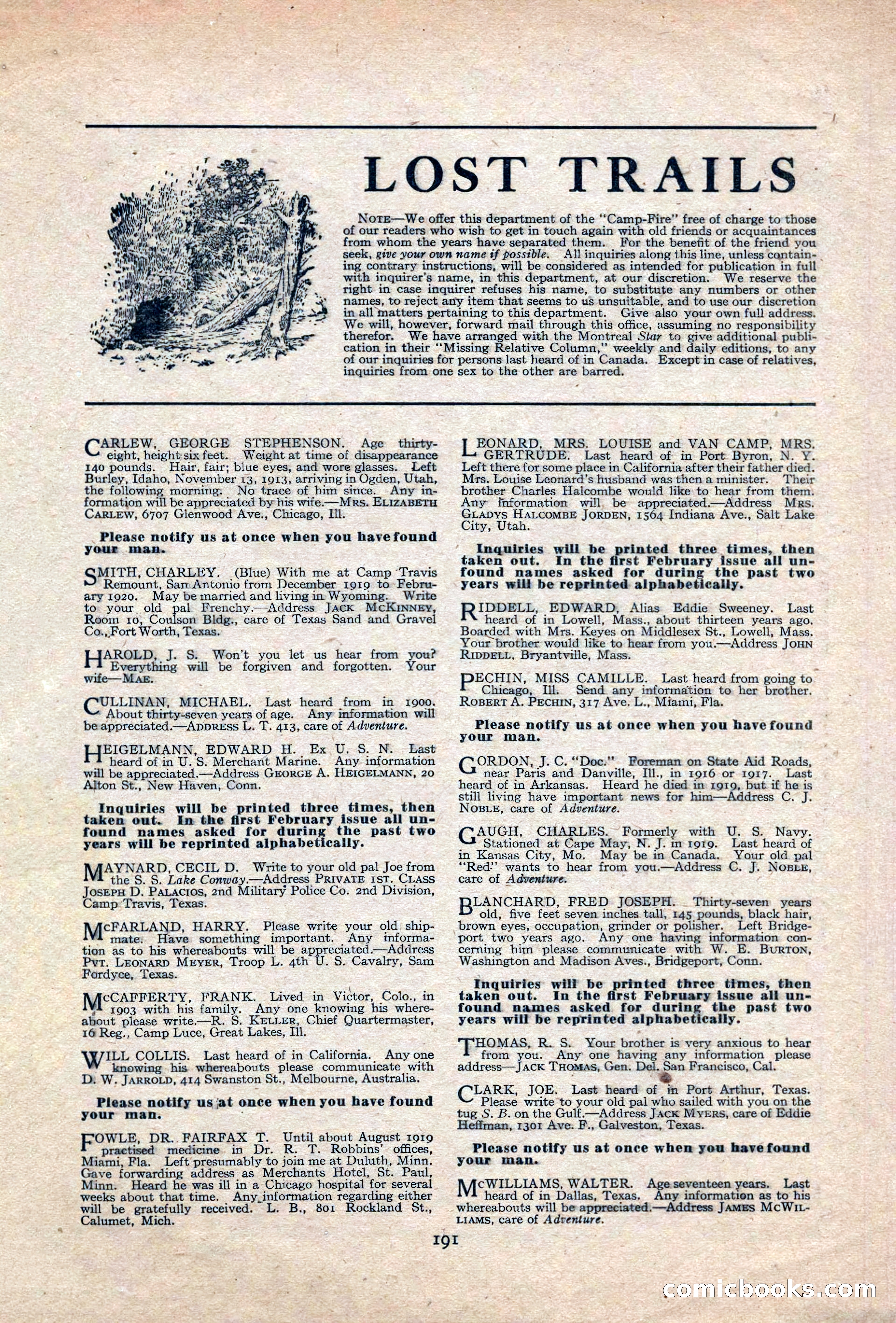 Adventure Magazine Cover — page 201 of 204