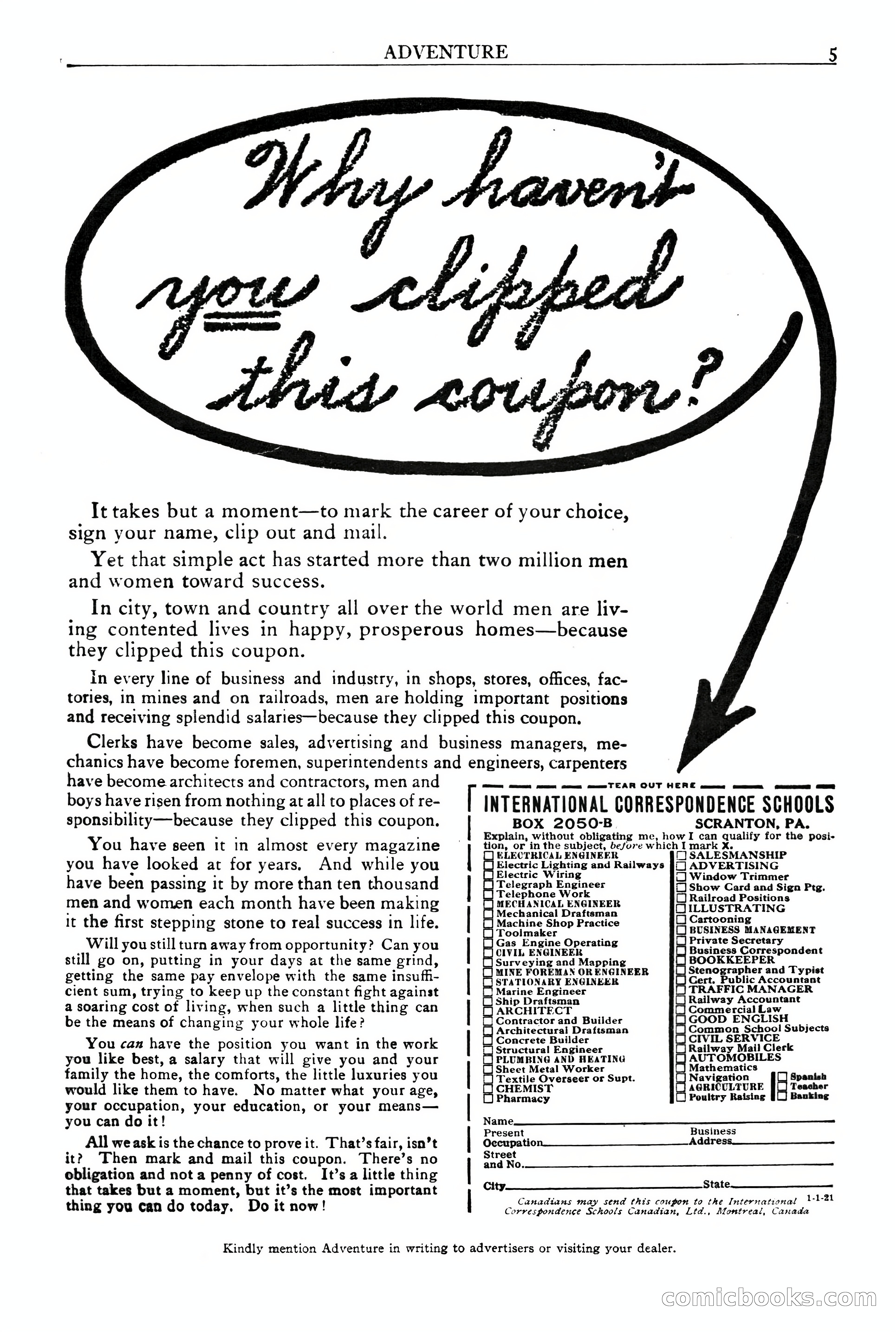 Adventure Magazine Cover — page 7 of 204