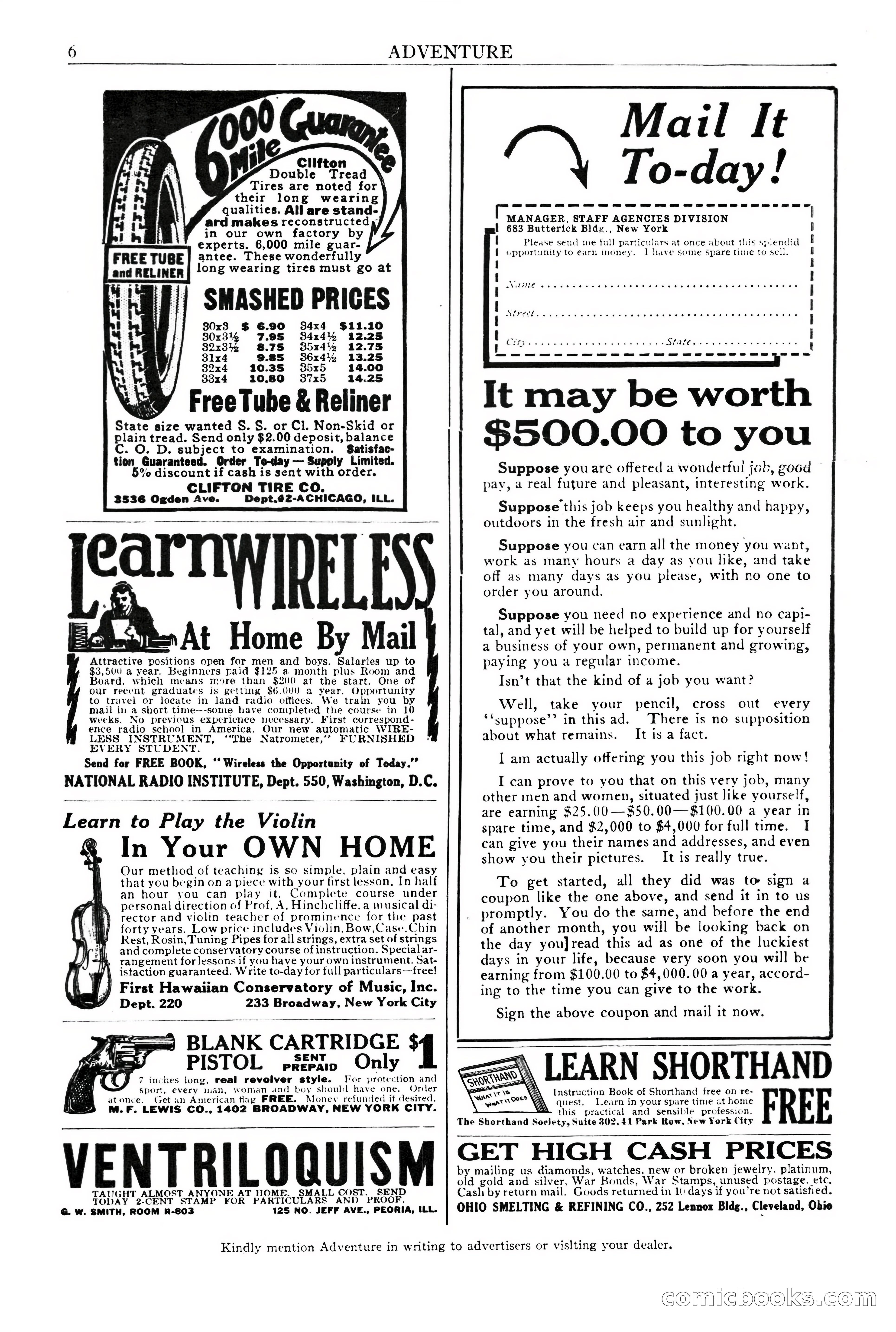 Adventure Magazine Cover — page 8 of 204