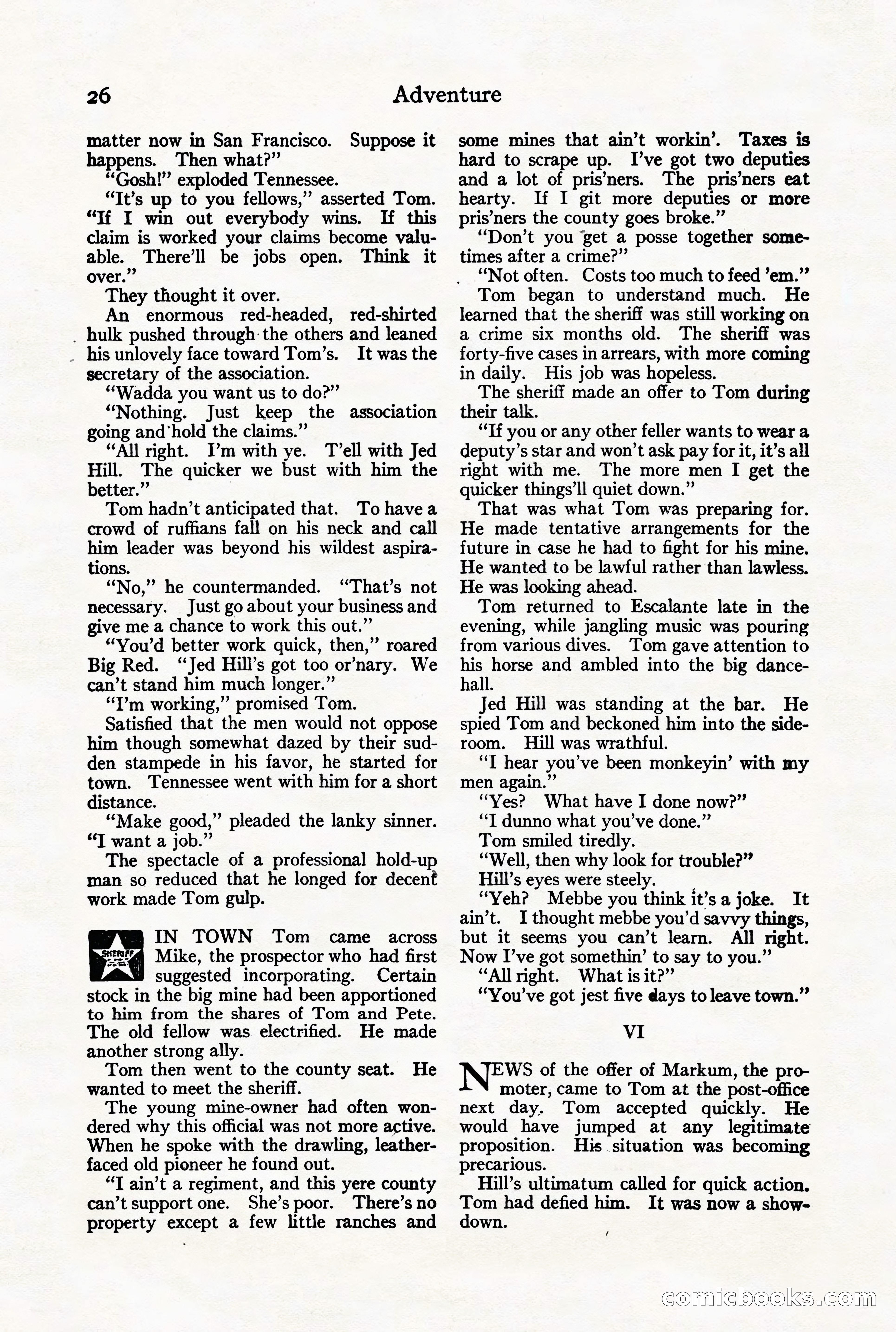 Adventure Magazine Cover — page 36 of 204