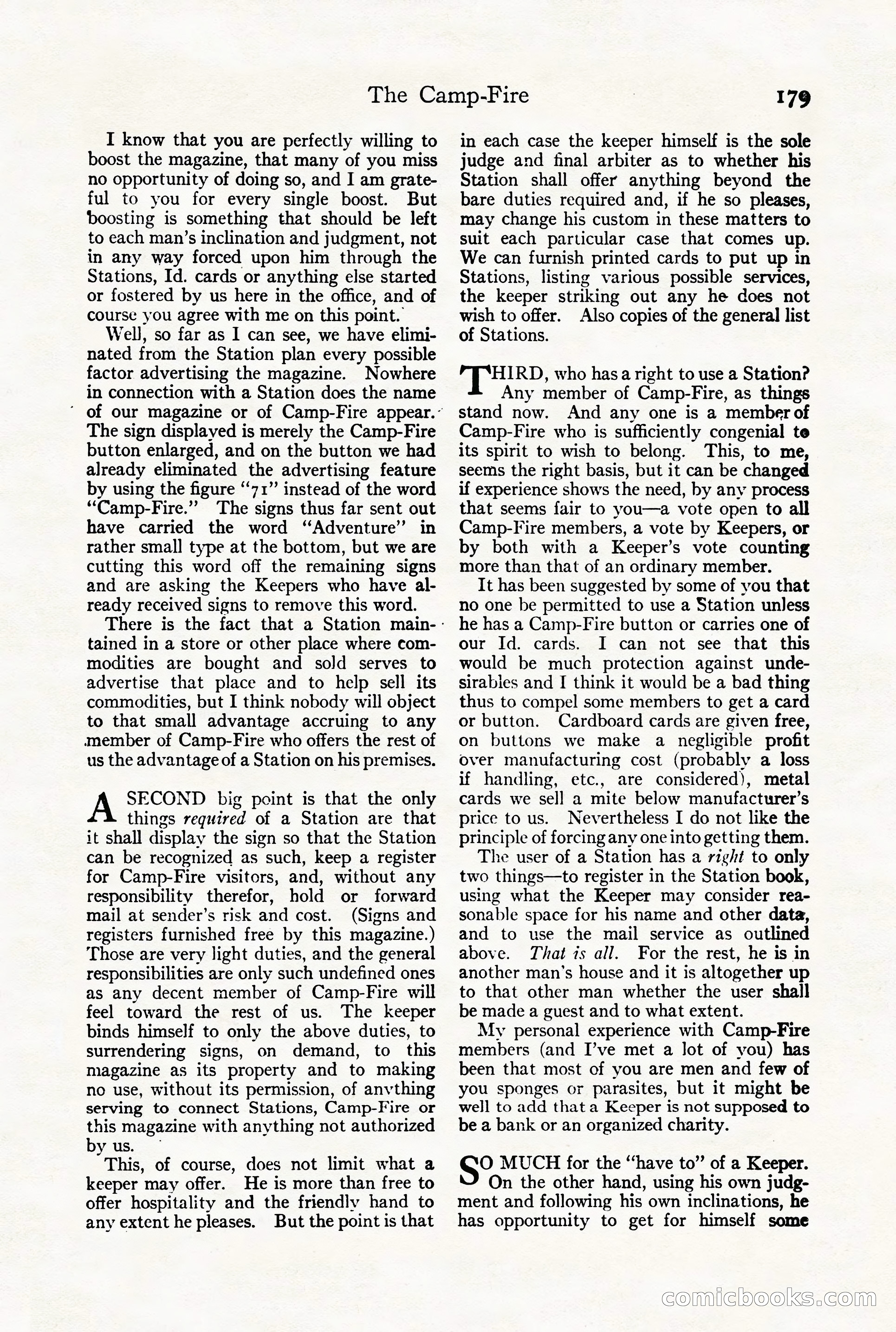 Adventure Magazine Cover — page 189 of 204