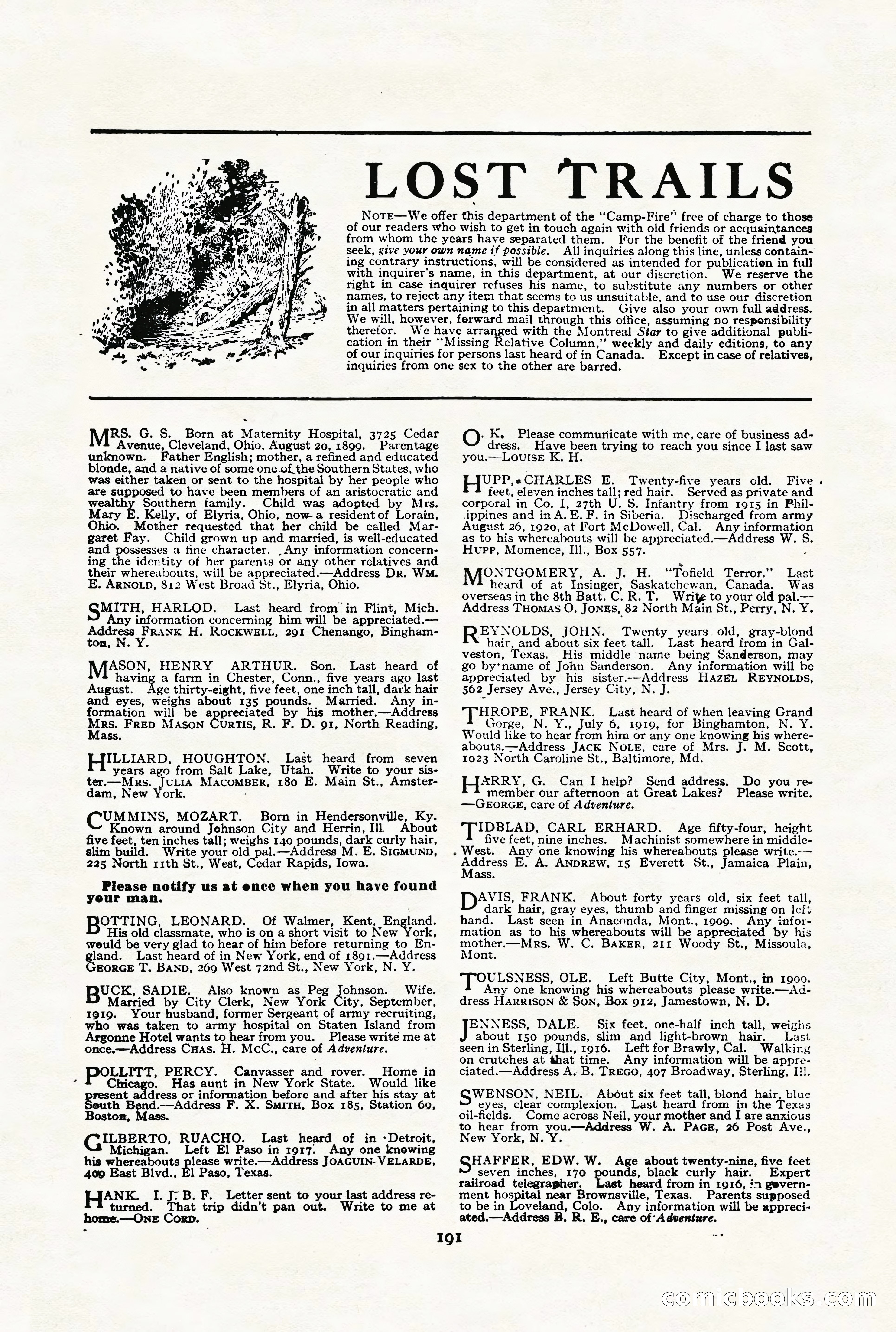 Adventure Magazine Cover — page 201 of 204