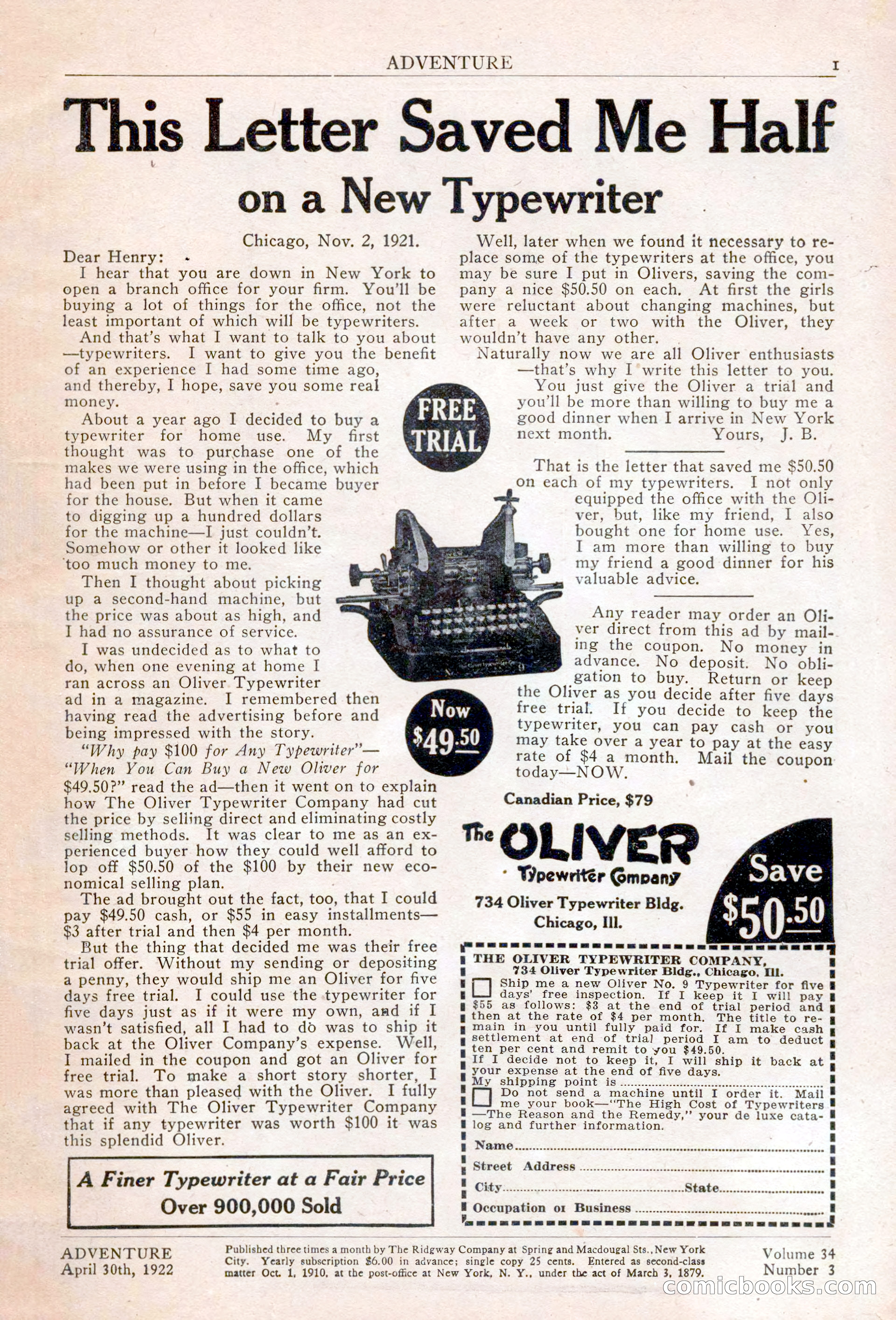 Adventure Magazine Cover — page 3 of 200