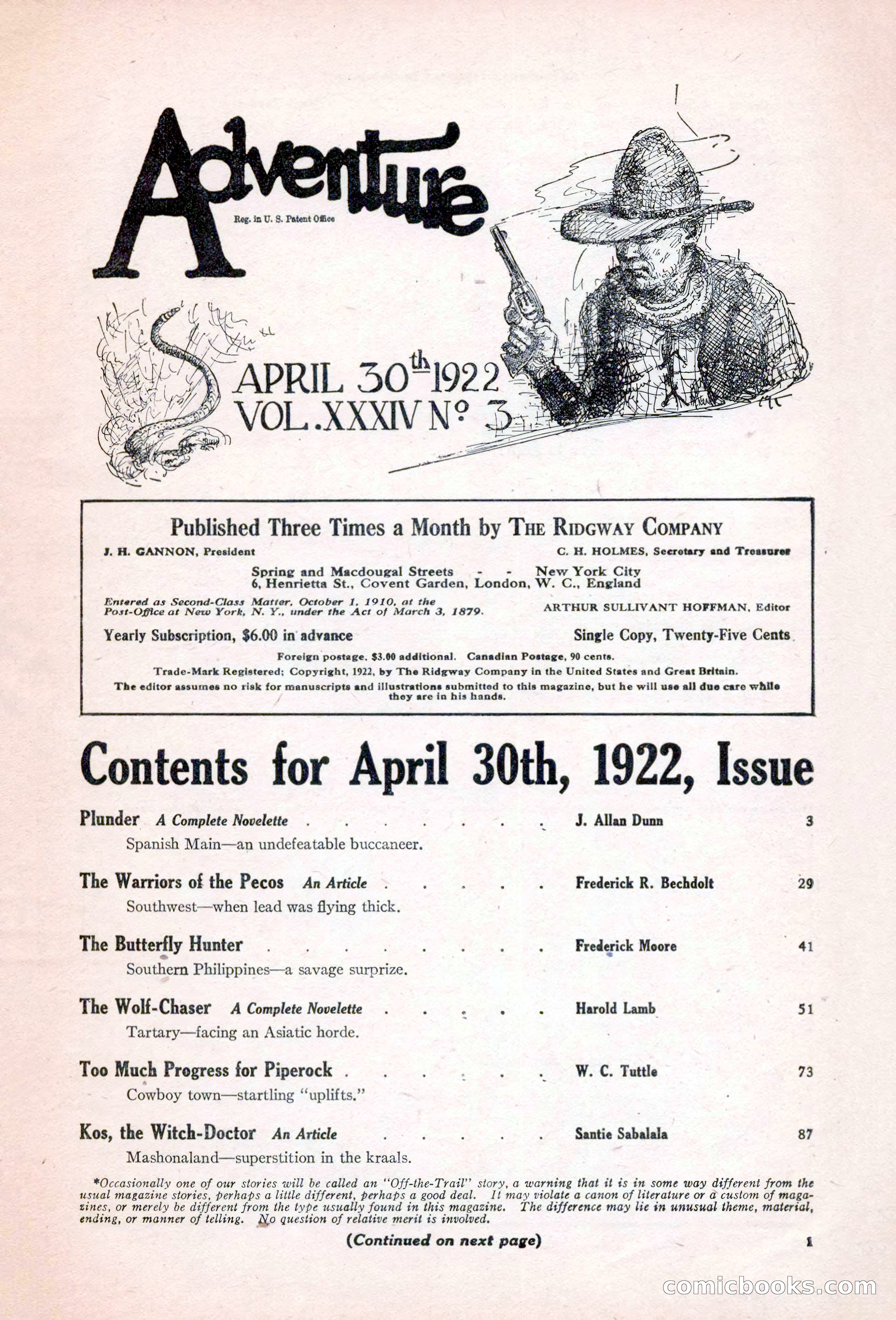 Adventure Magazine Cover — page 7 of 200