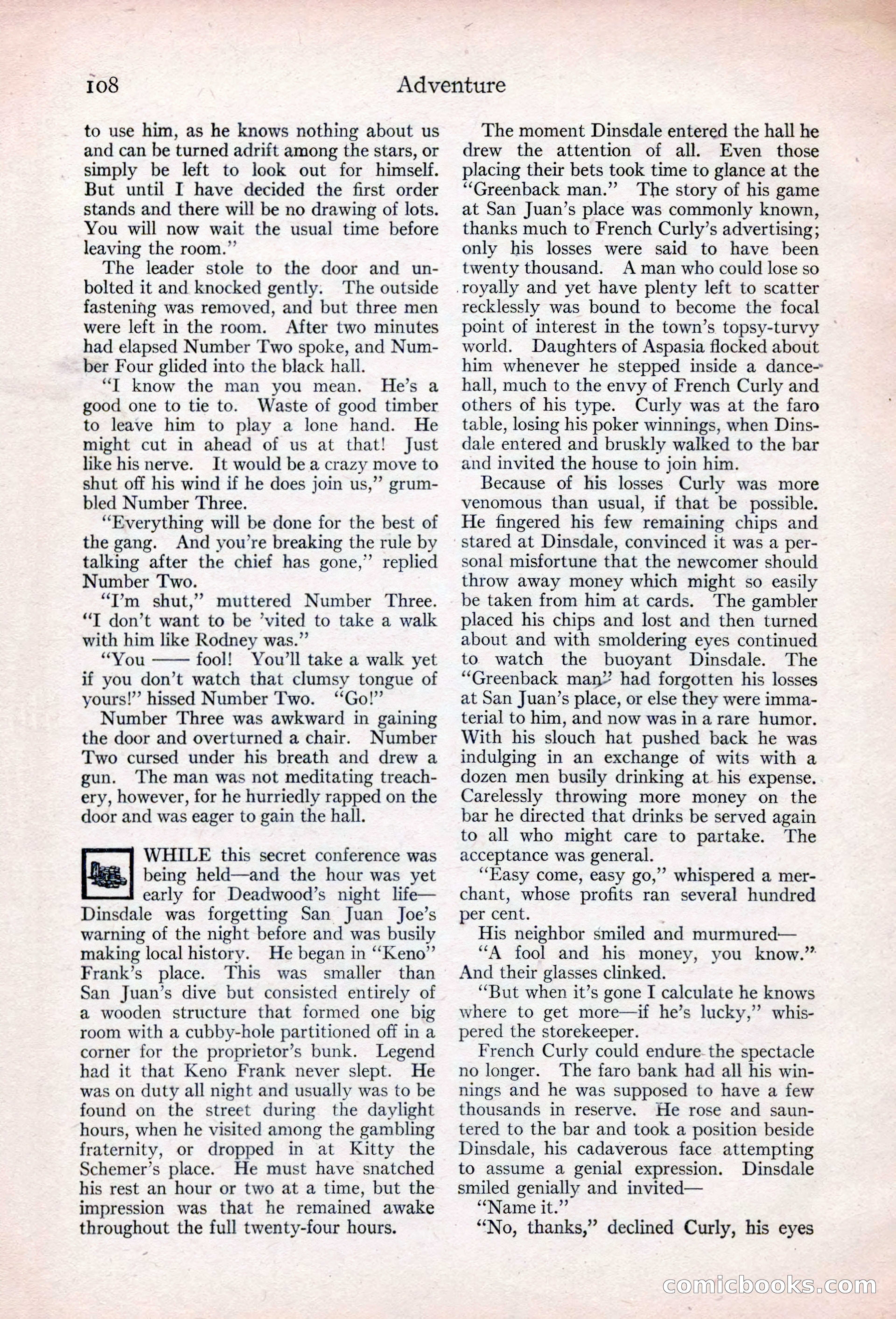 Adventure Magazine Cover — page 114 of 200