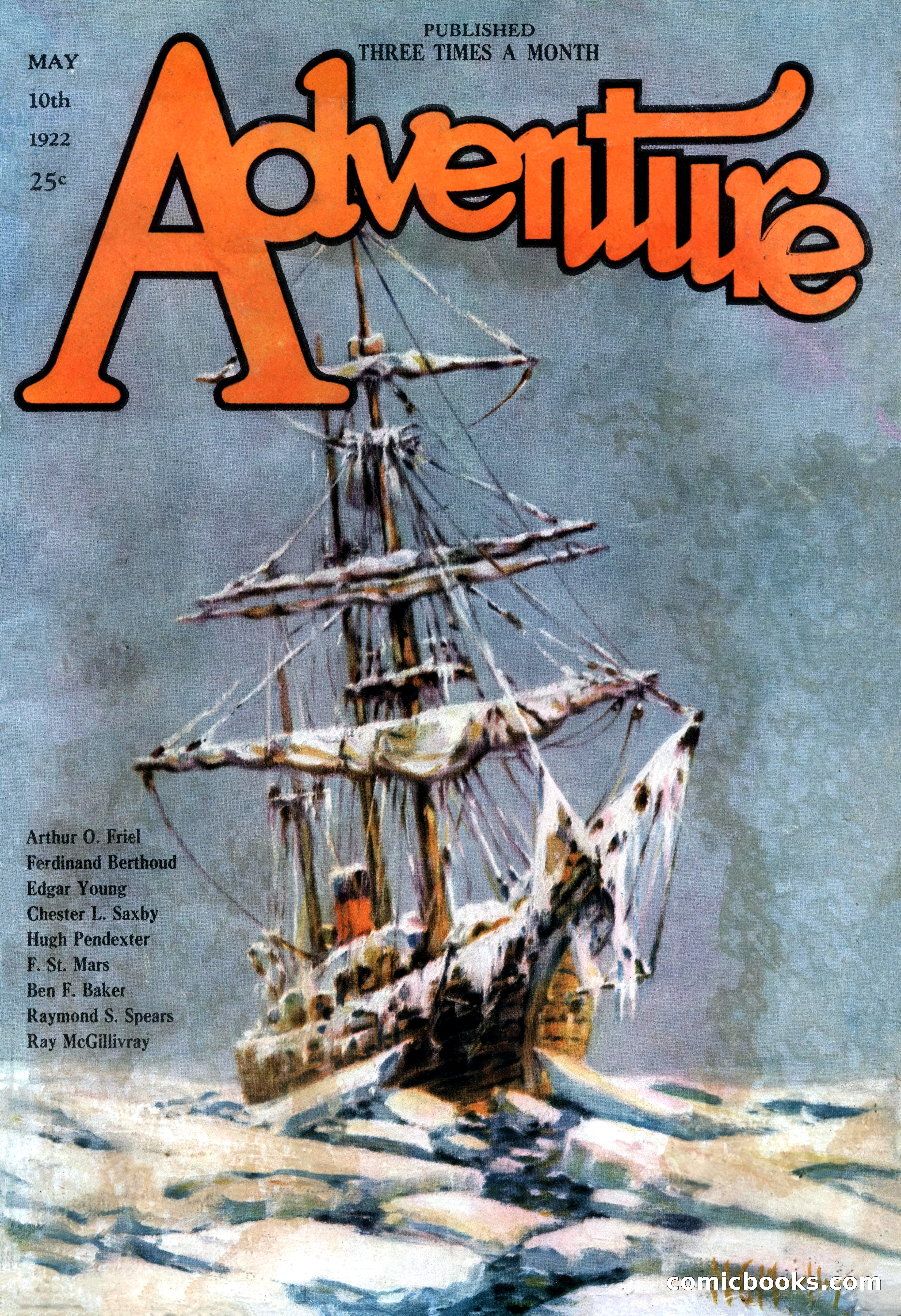 Adventure Magazine Cover