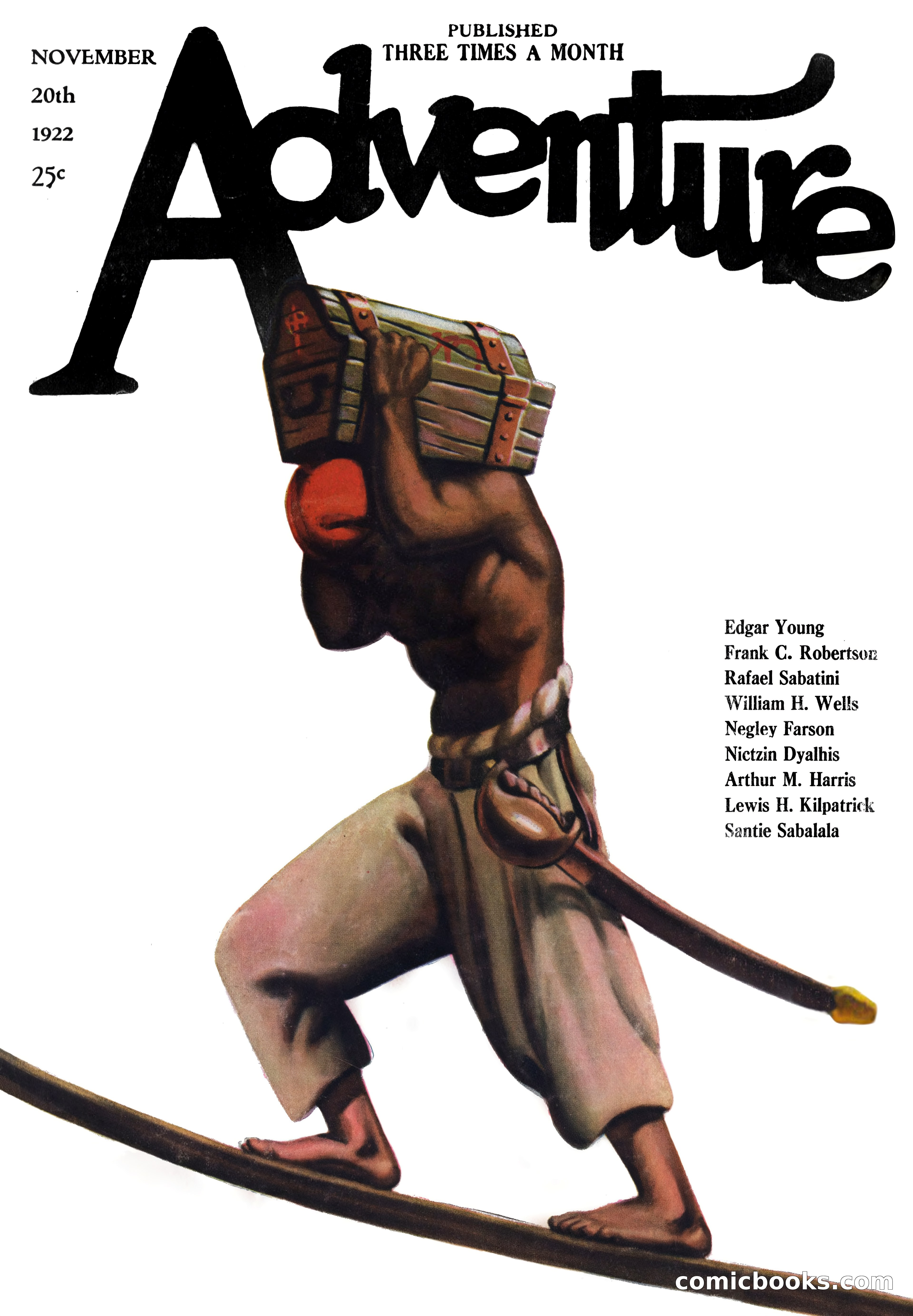 Adventure Magazine Cover