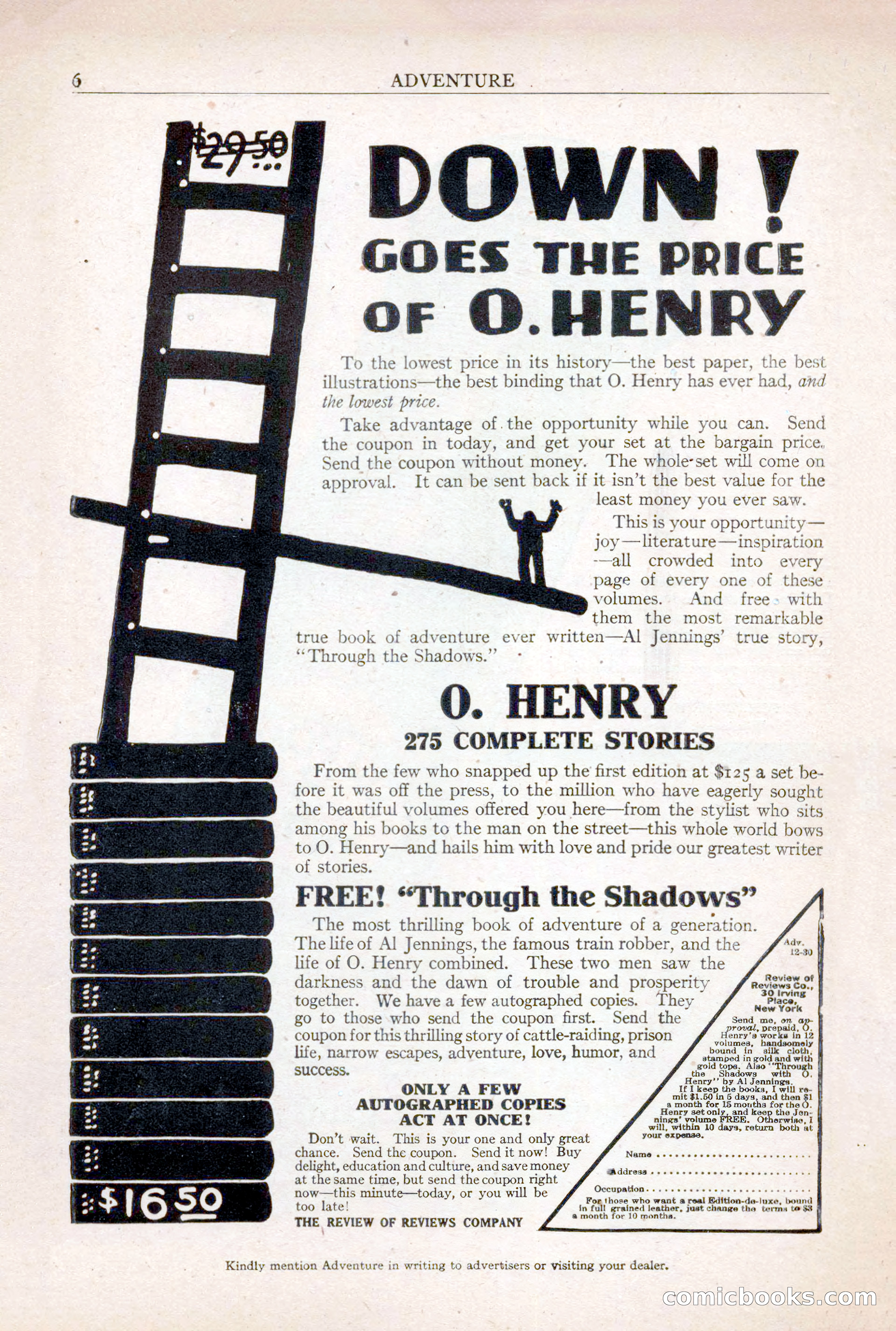 Adventure Magazine, December 30, 1922 — page 8 of 212