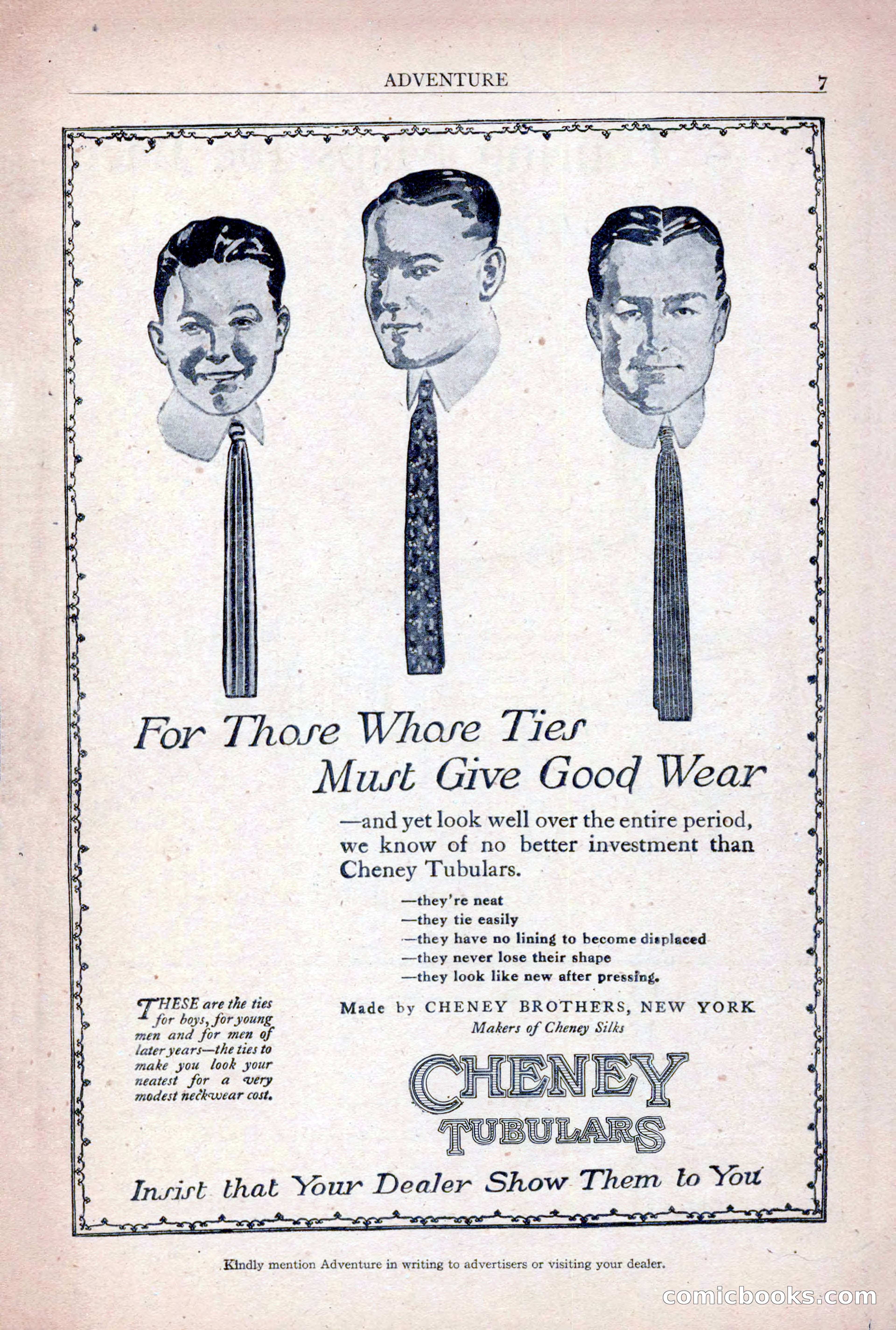 Adventure Magazine, December 30, 1922 — page 9 of 212