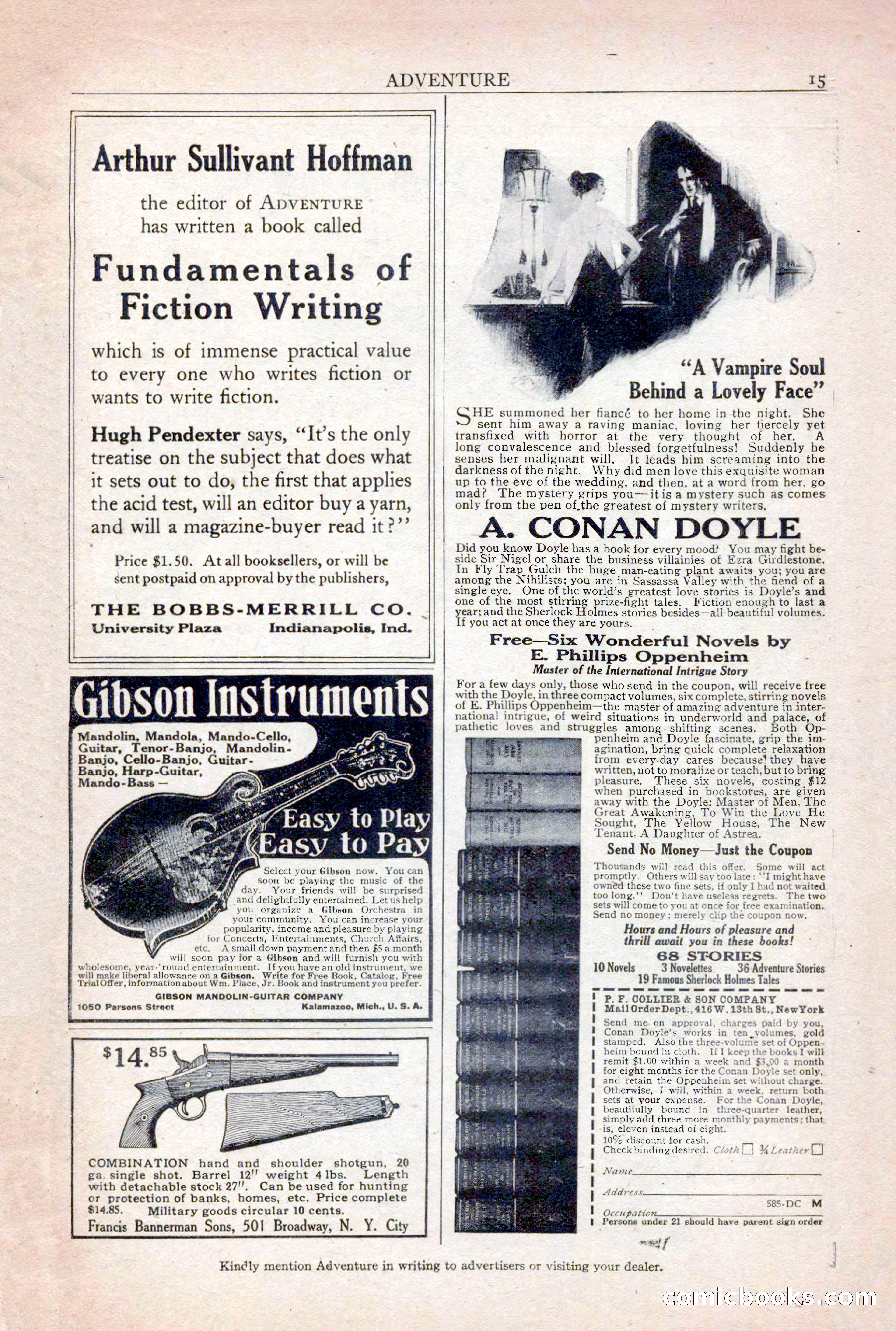Adventure Magazine, December 30, 1922 — page 17 of 212
