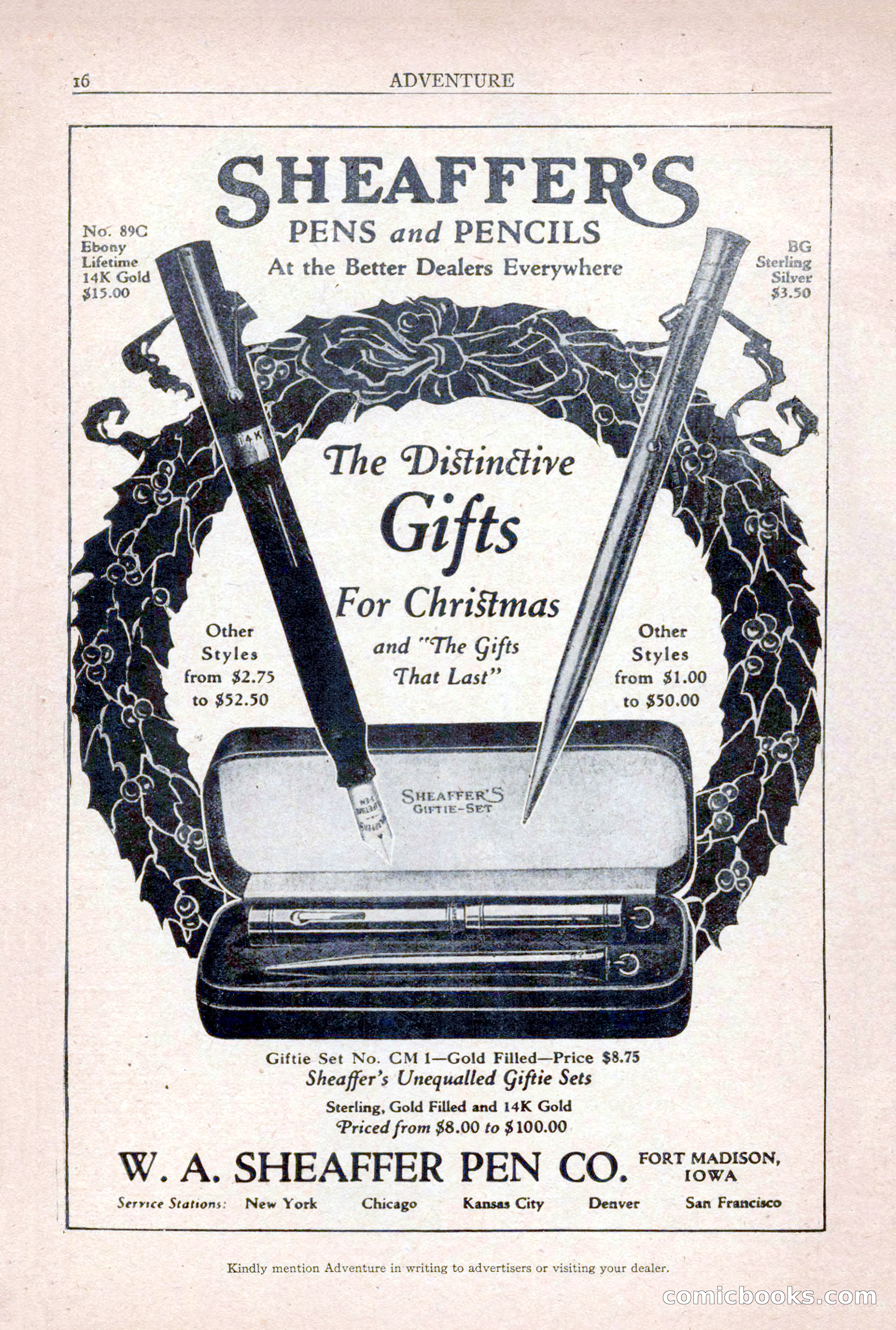 Adventure Magazine, December 30, 1922 — page 18 of 212