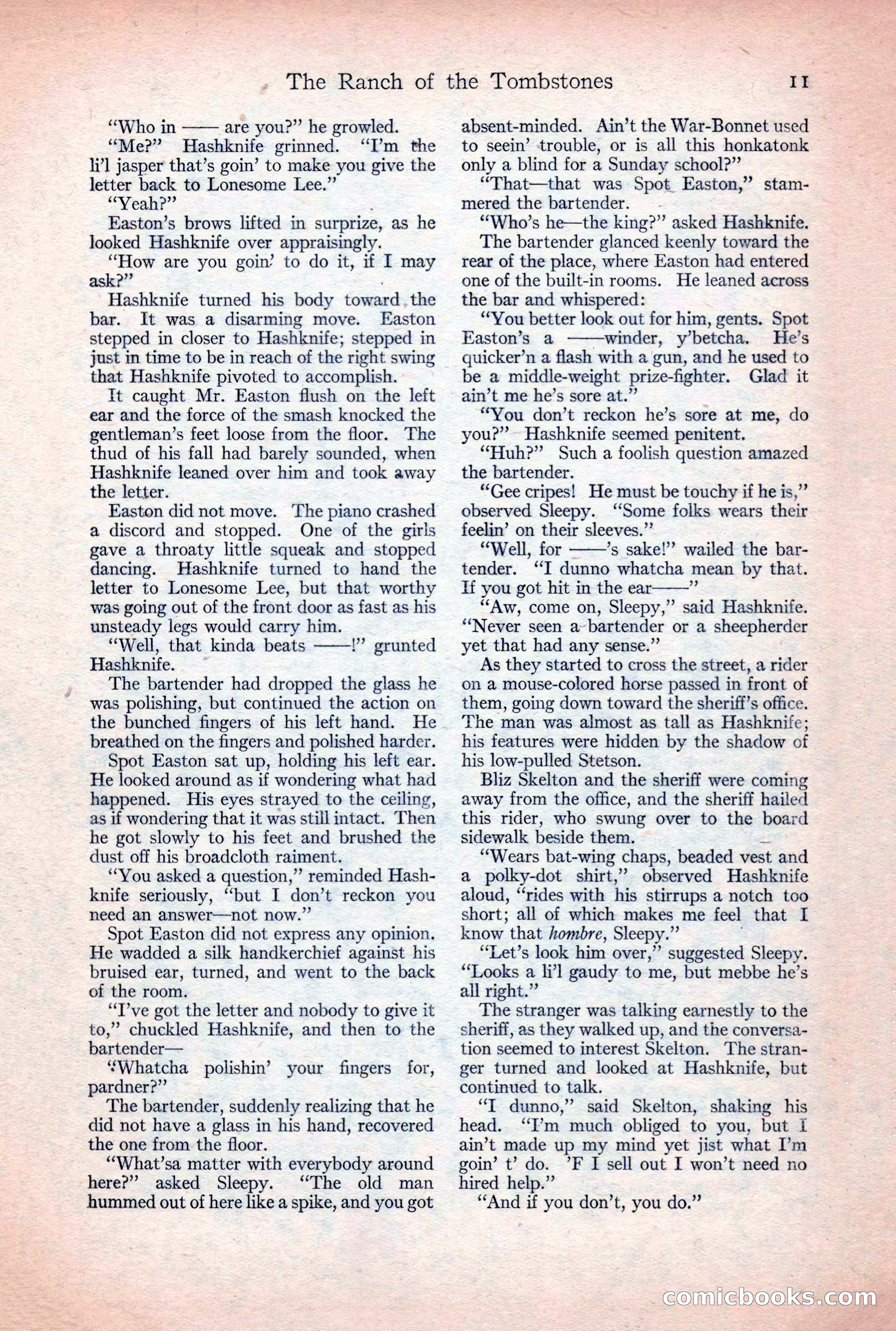 Adventure Magazine, December 30, 1922 — page 29 of 212