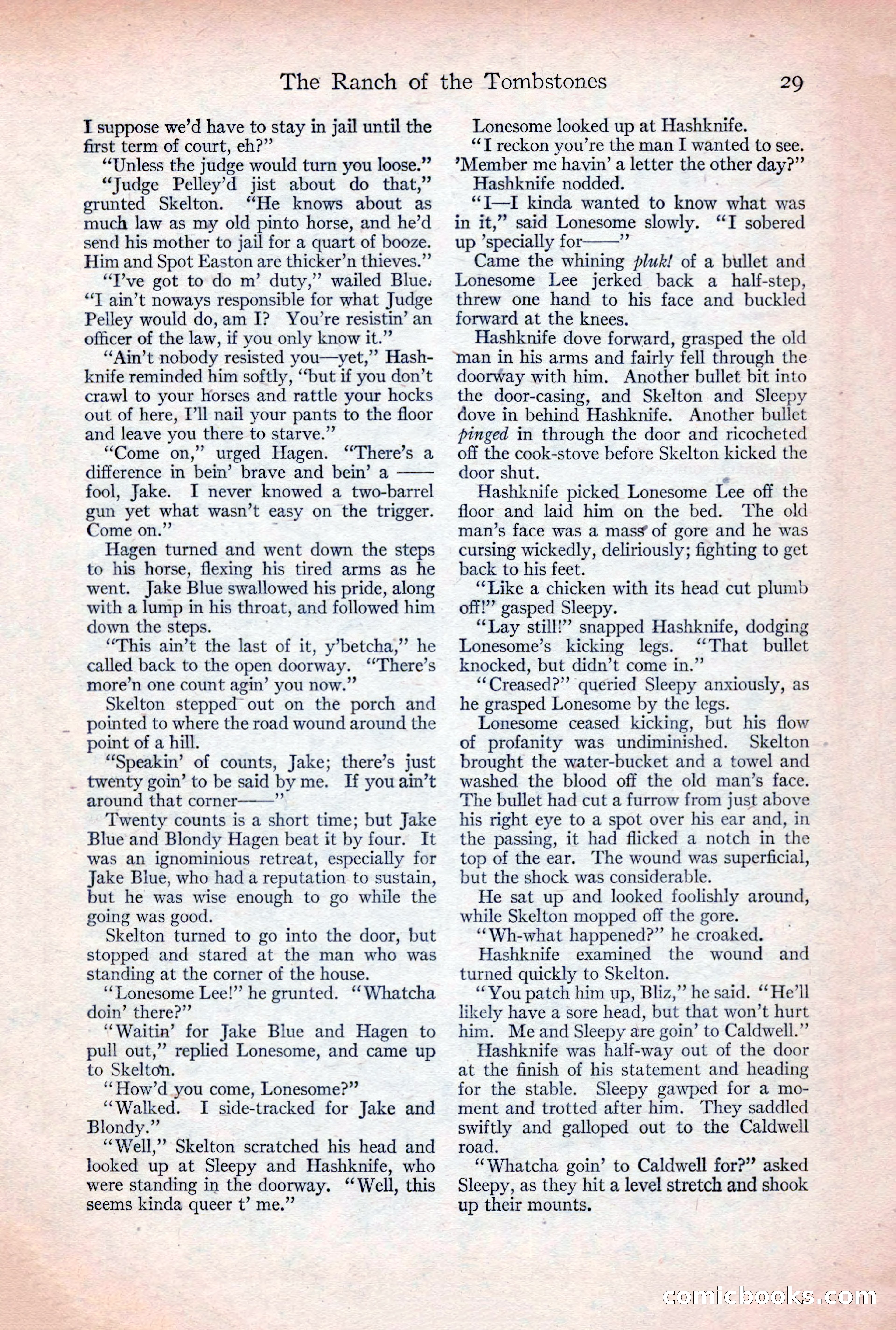 Adventure Magazine, December 30, 1922 — page 47 of 212