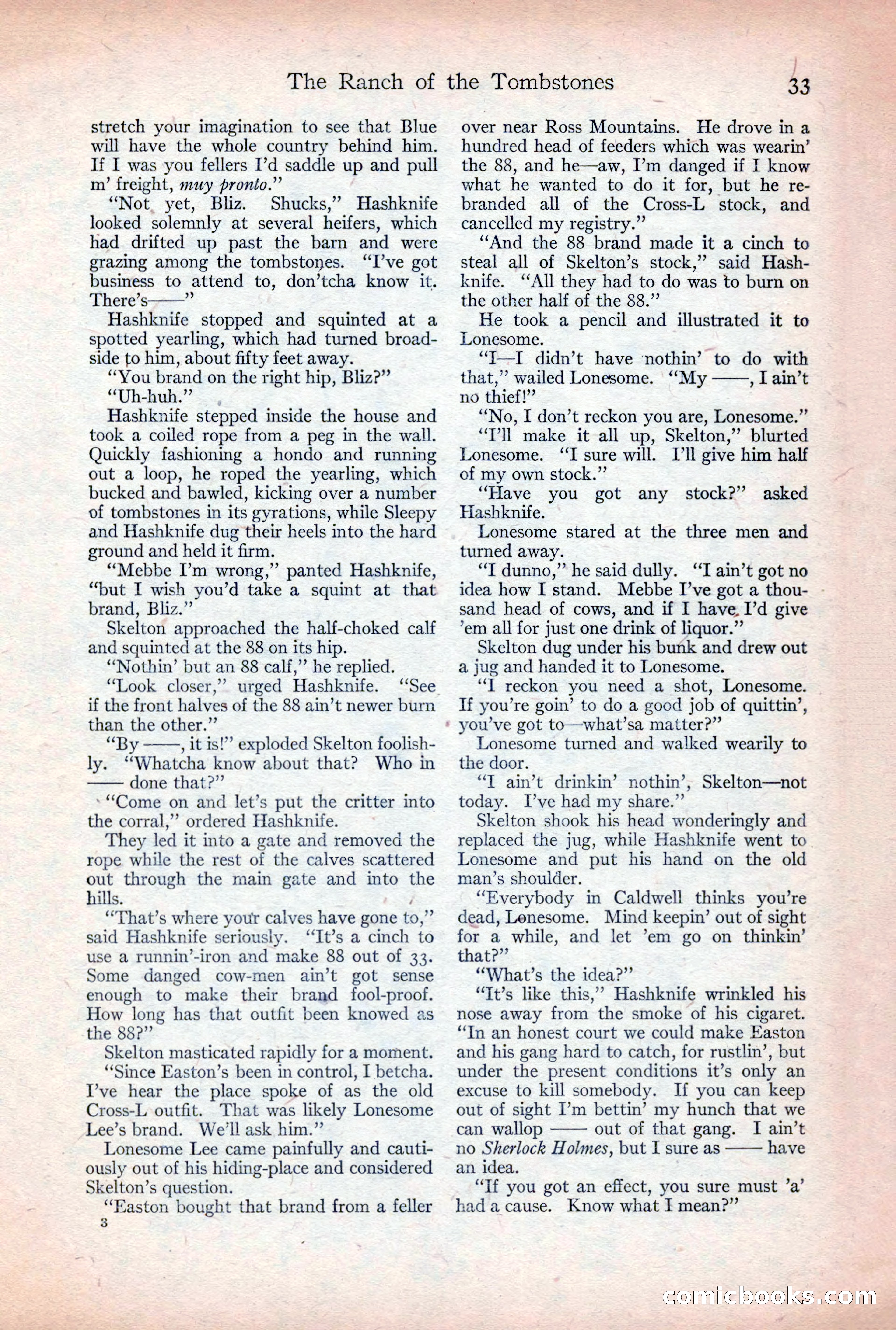 Adventure Magazine, December 30, 1922 — page 51 of 212