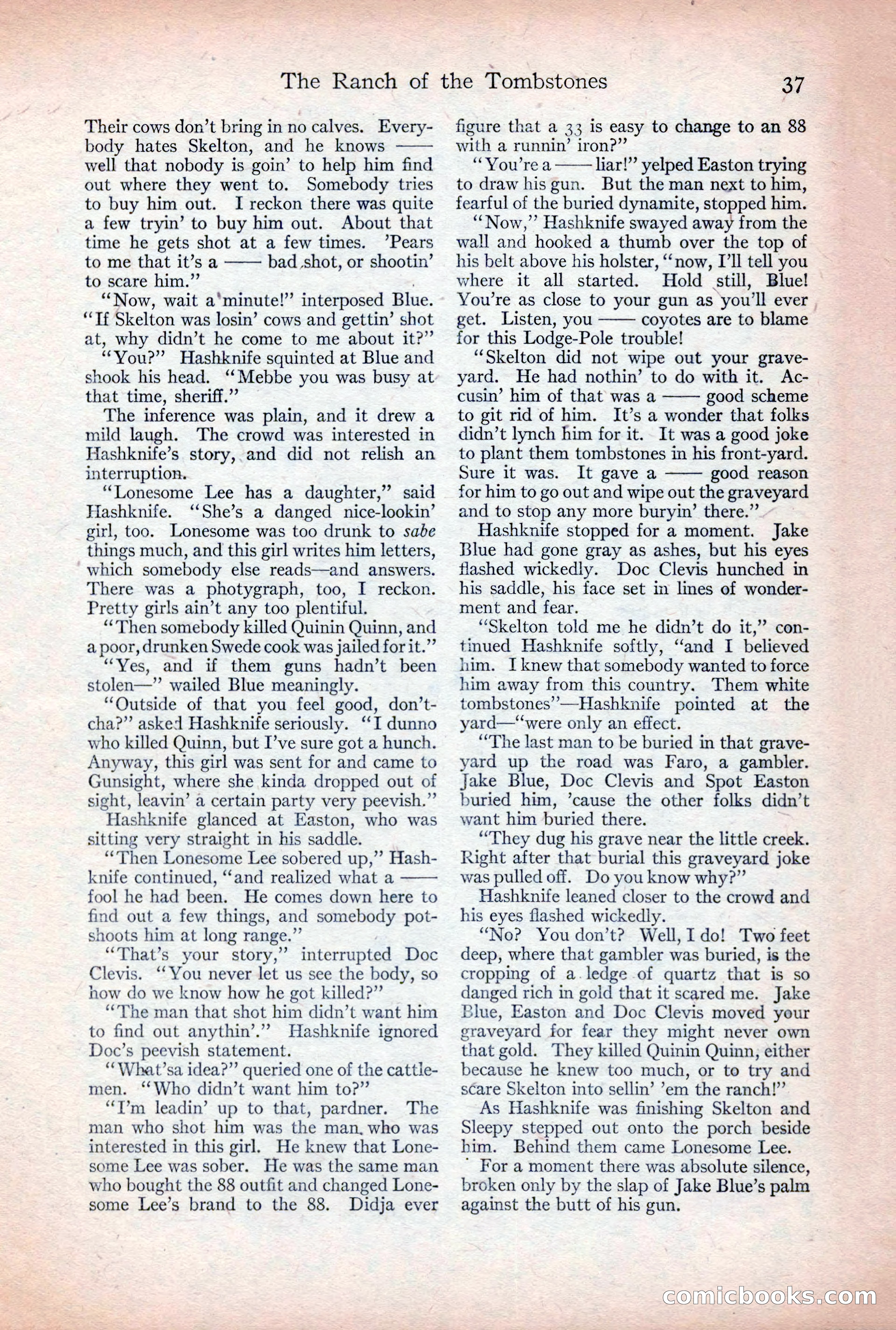 Adventure Magazine, December 30, 1922 — page 55 of 212