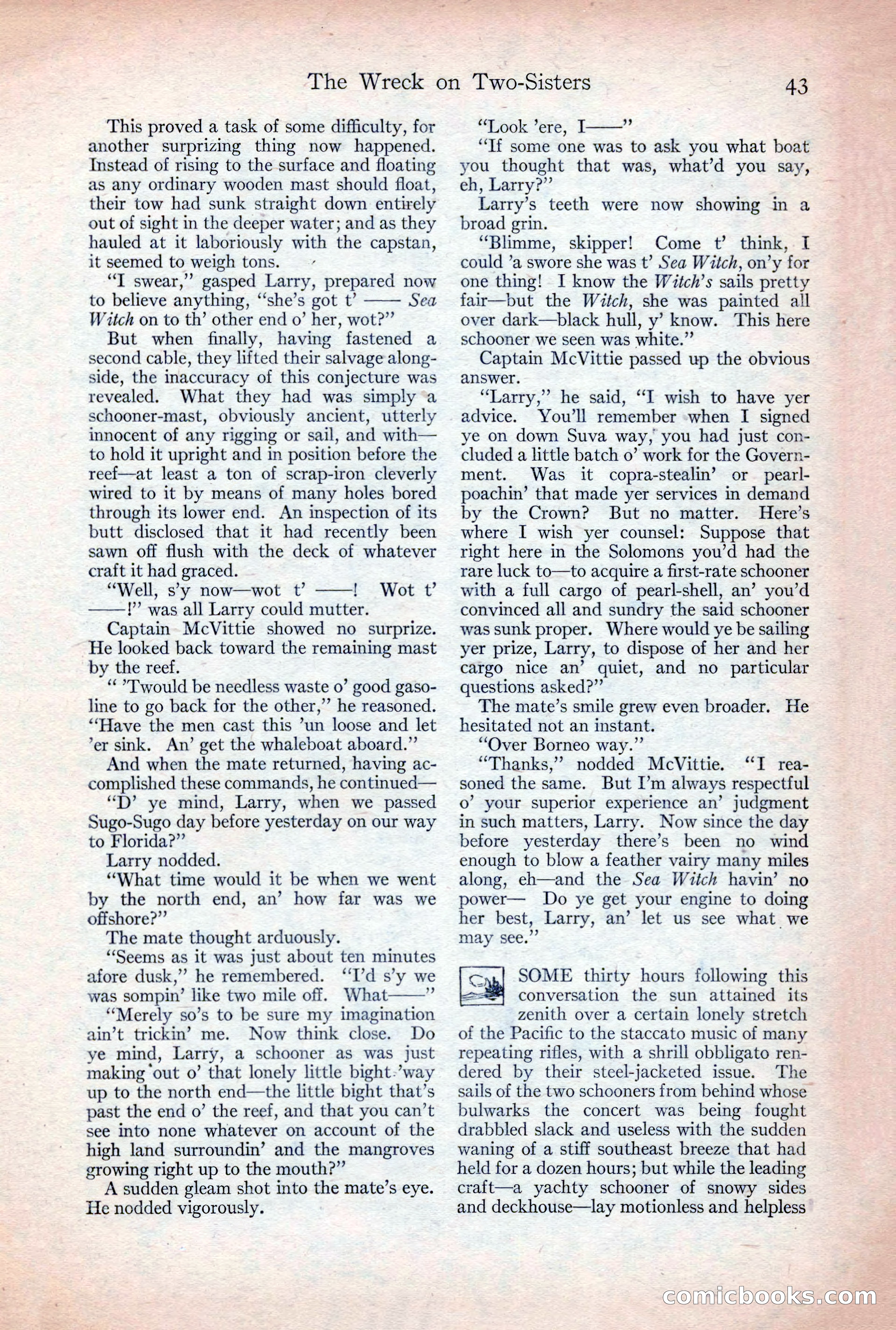 Adventure Magazine, December 30, 1922 — page 61 of 212