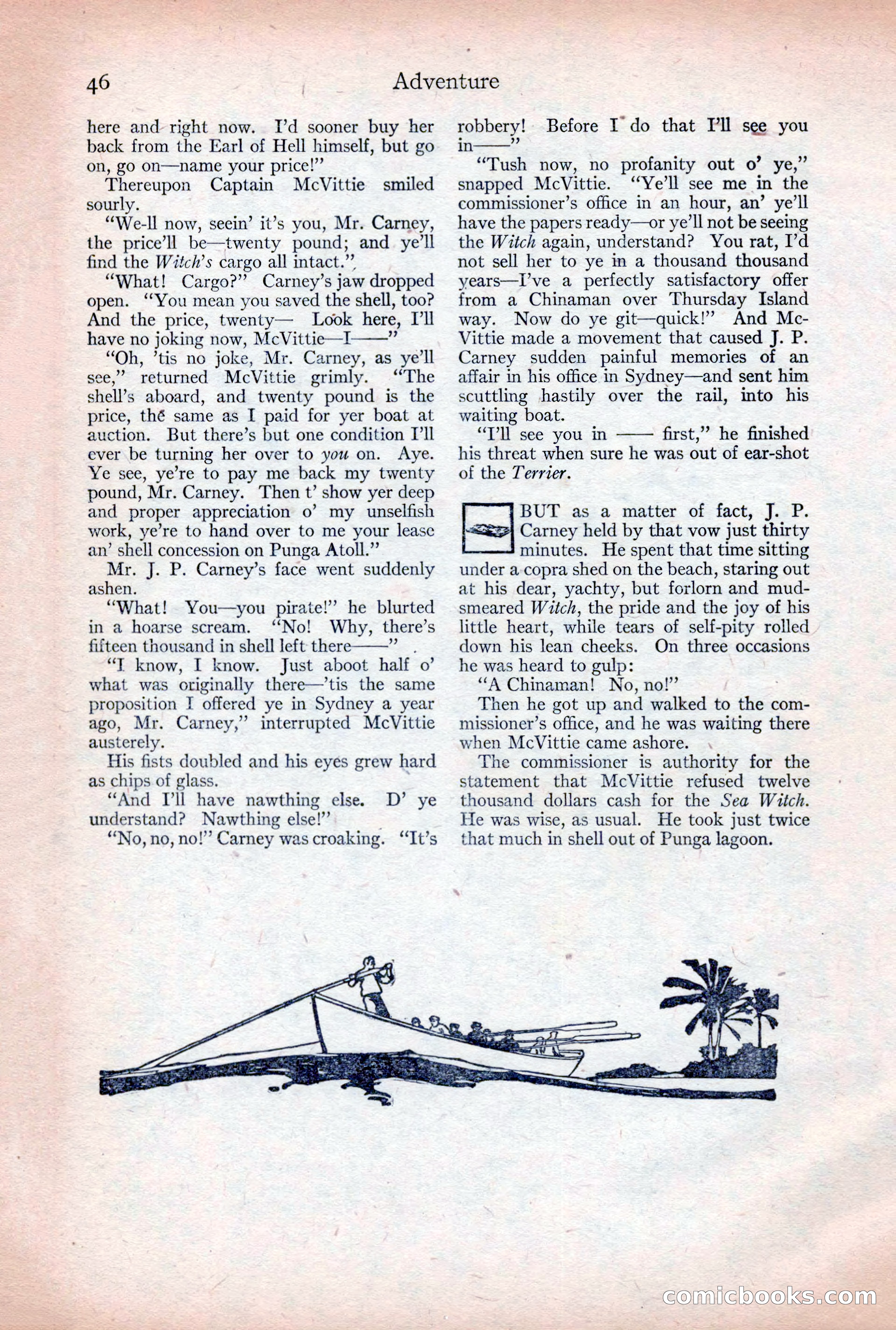 Adventure Magazine, December 30, 1922 — page 64 of 212