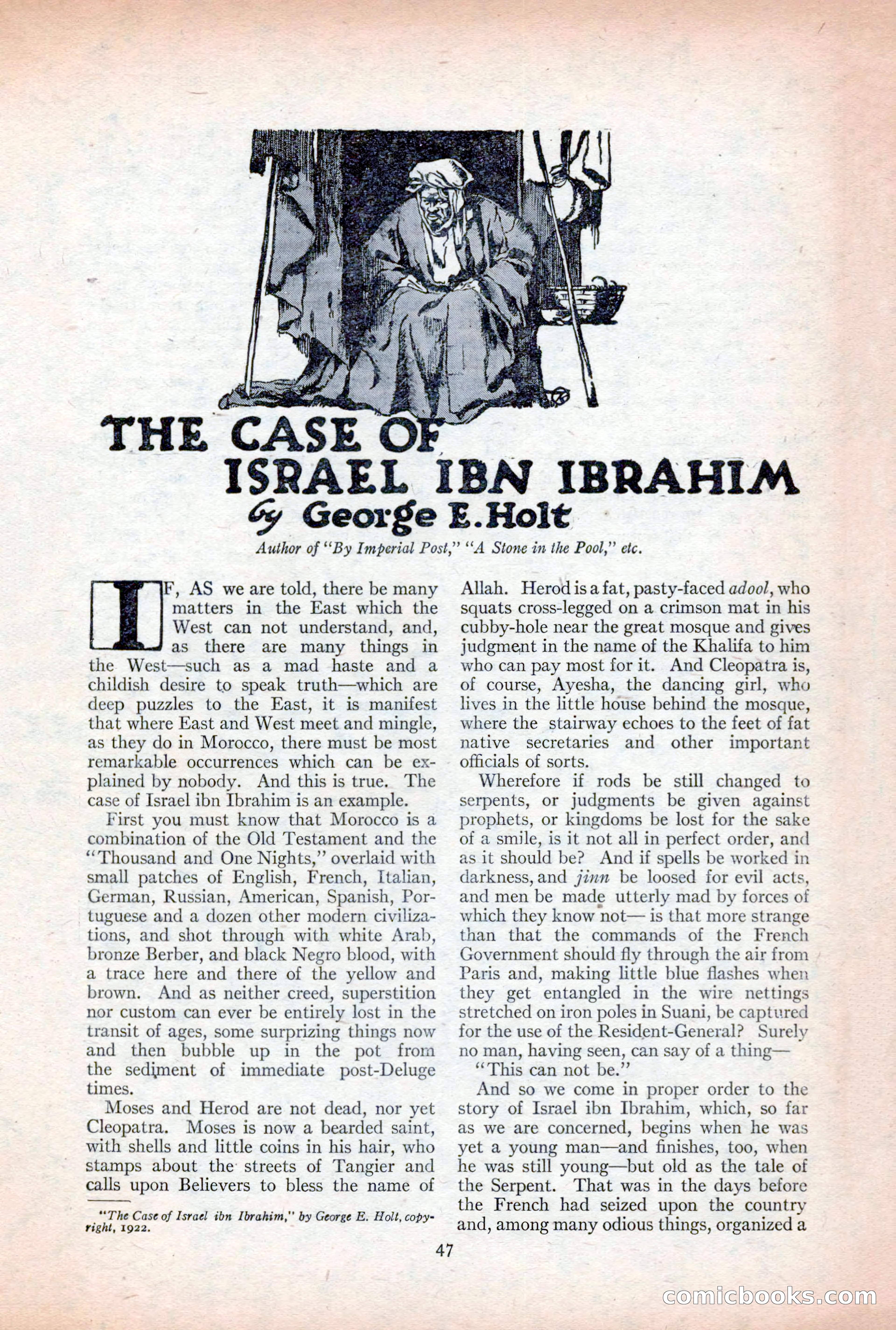 Adventure Magazine, December 30, 1922 — page 65 of 212