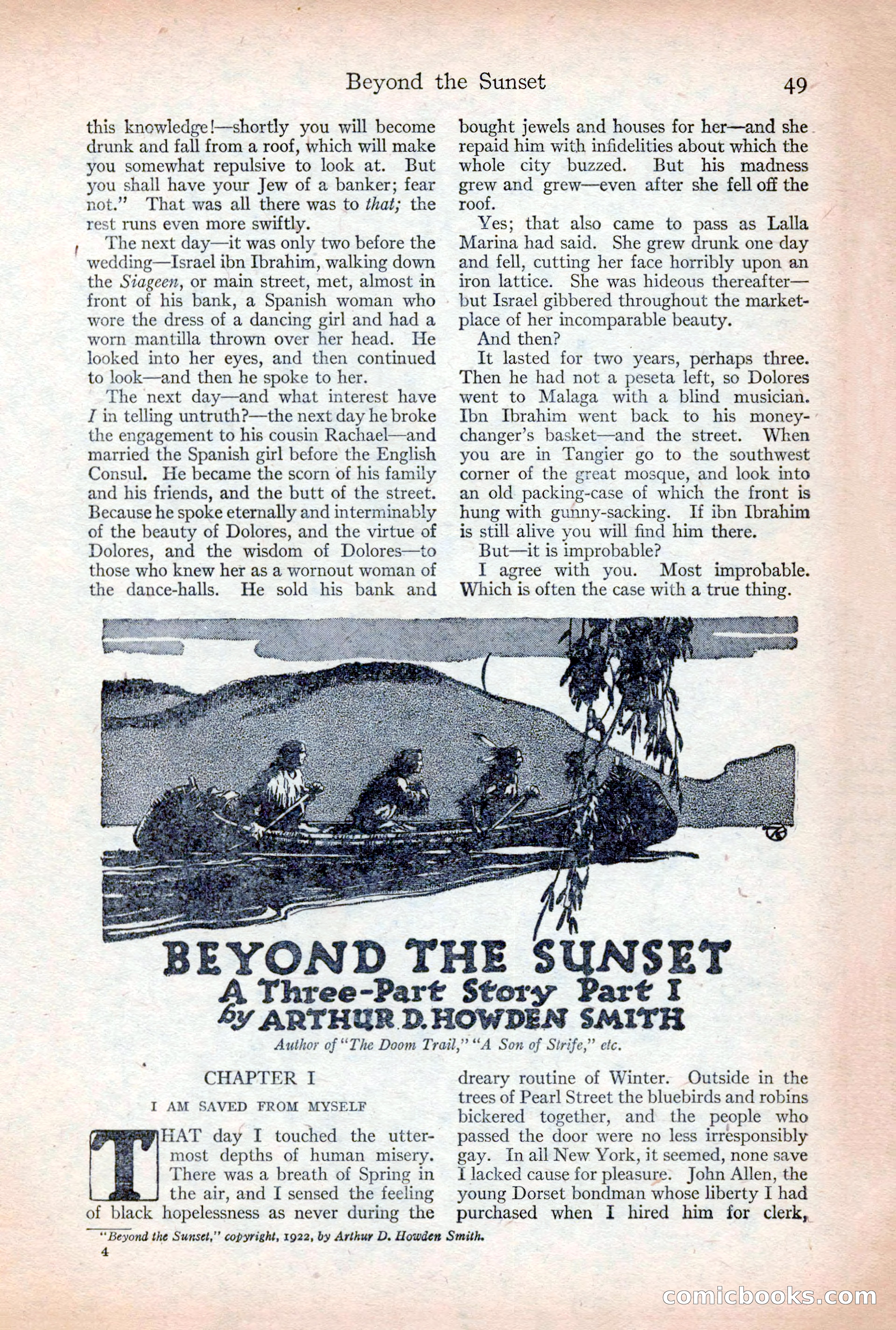 Adventure Magazine, December 30, 1922 — page 67 of 212