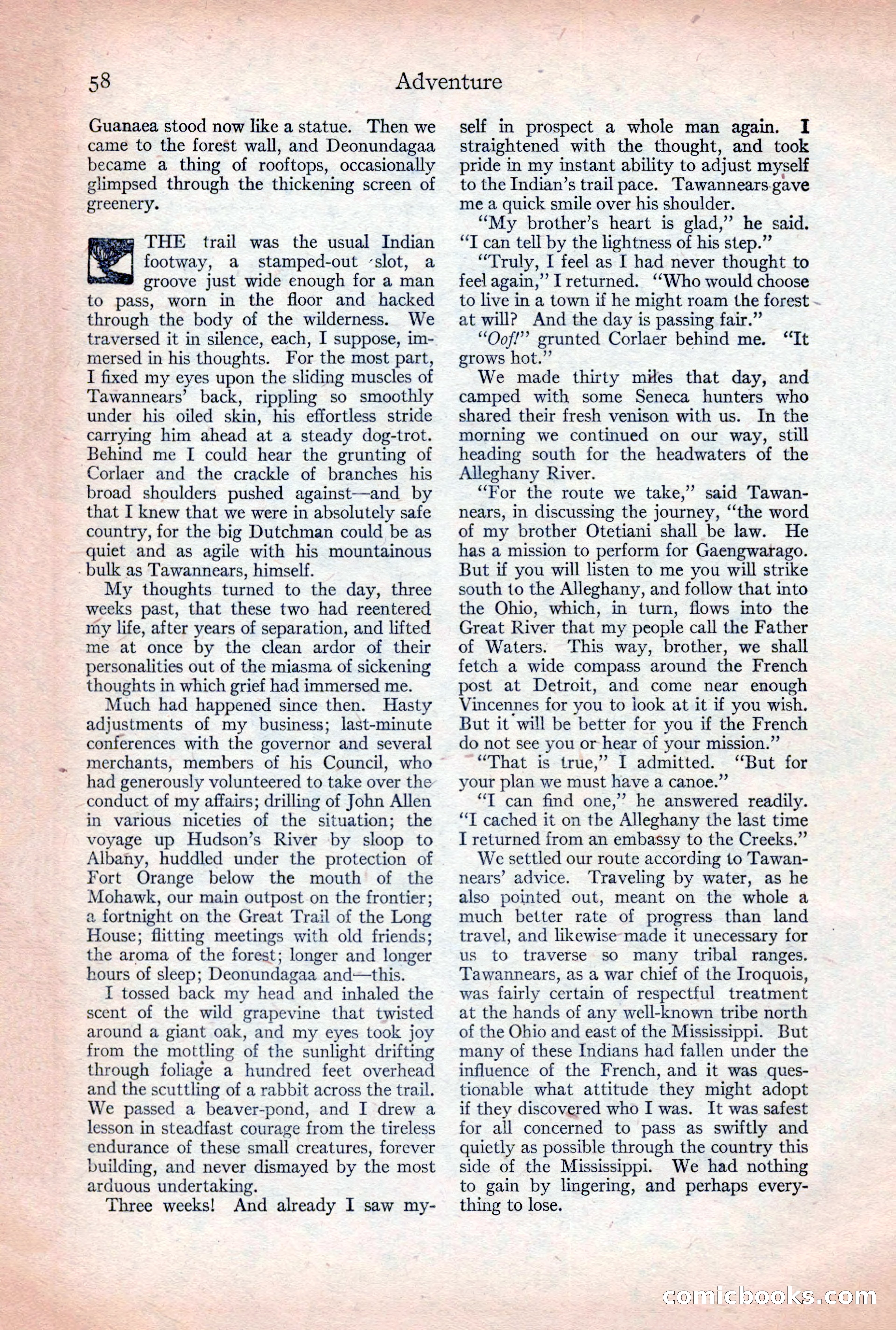 Adventure Magazine, December 30, 1922 — page 76 of 212