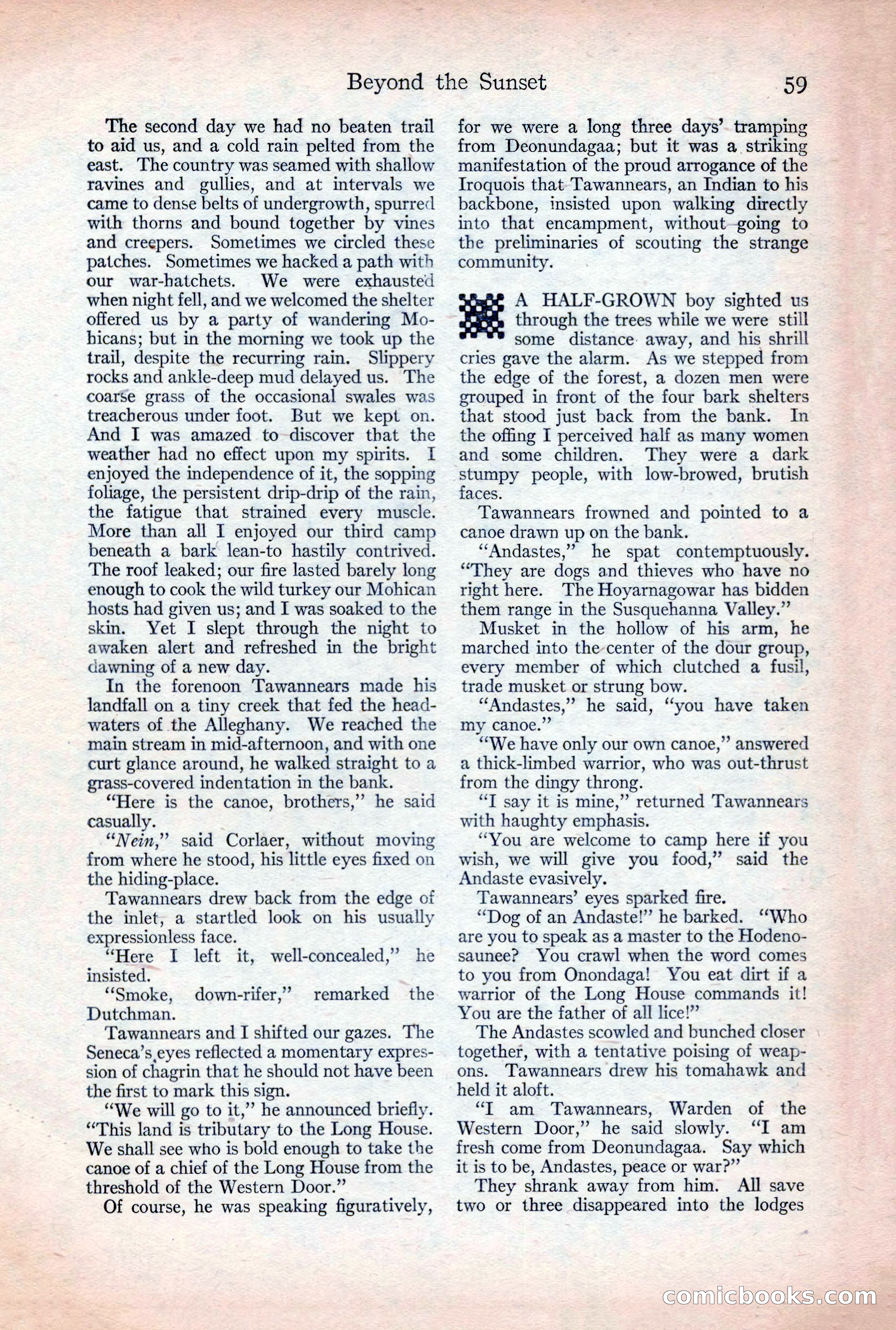 Adventure Magazine, December 30, 1922 — page 77 of 212