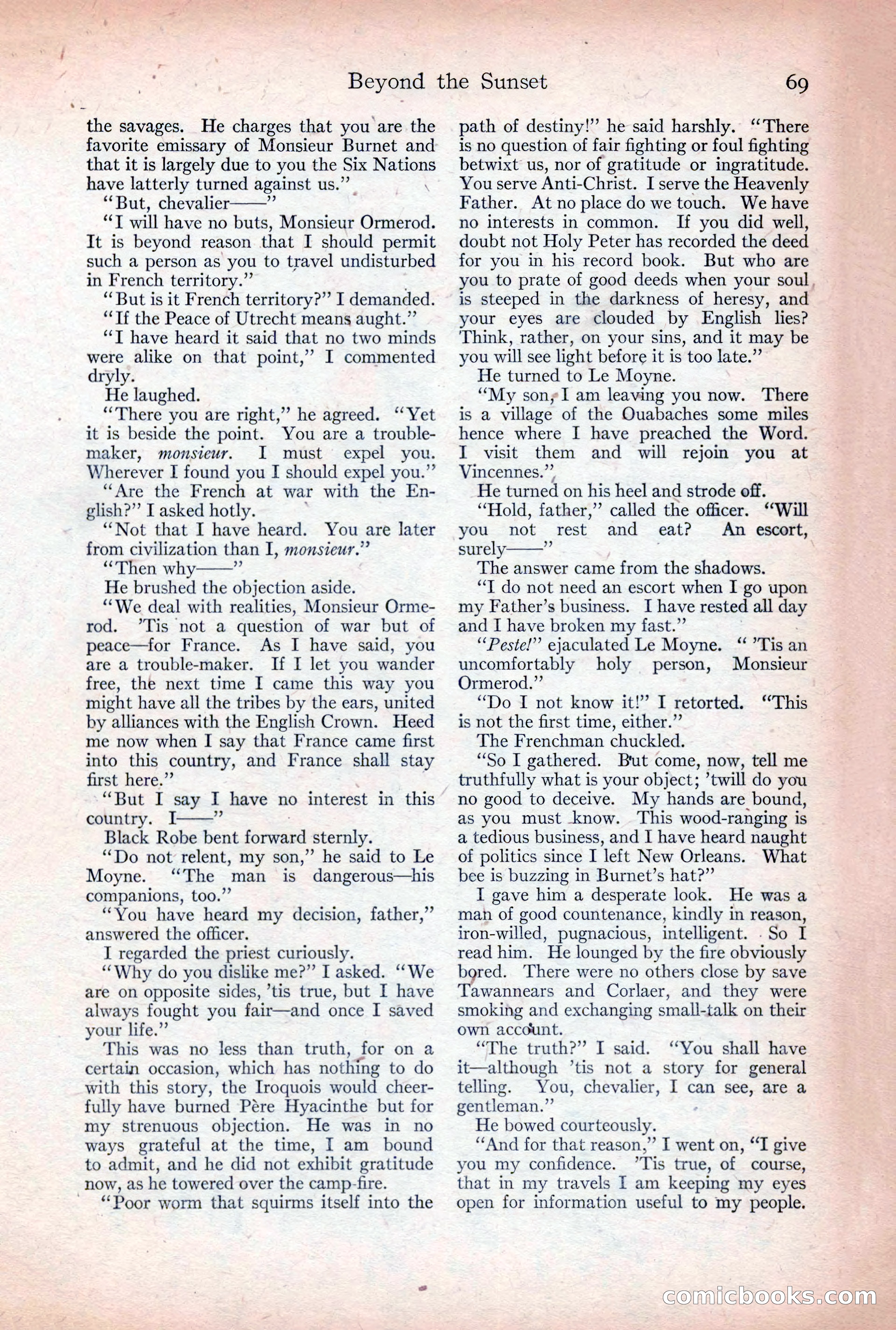 Adventure Magazine, December 30, 1922 — page 87 of 212