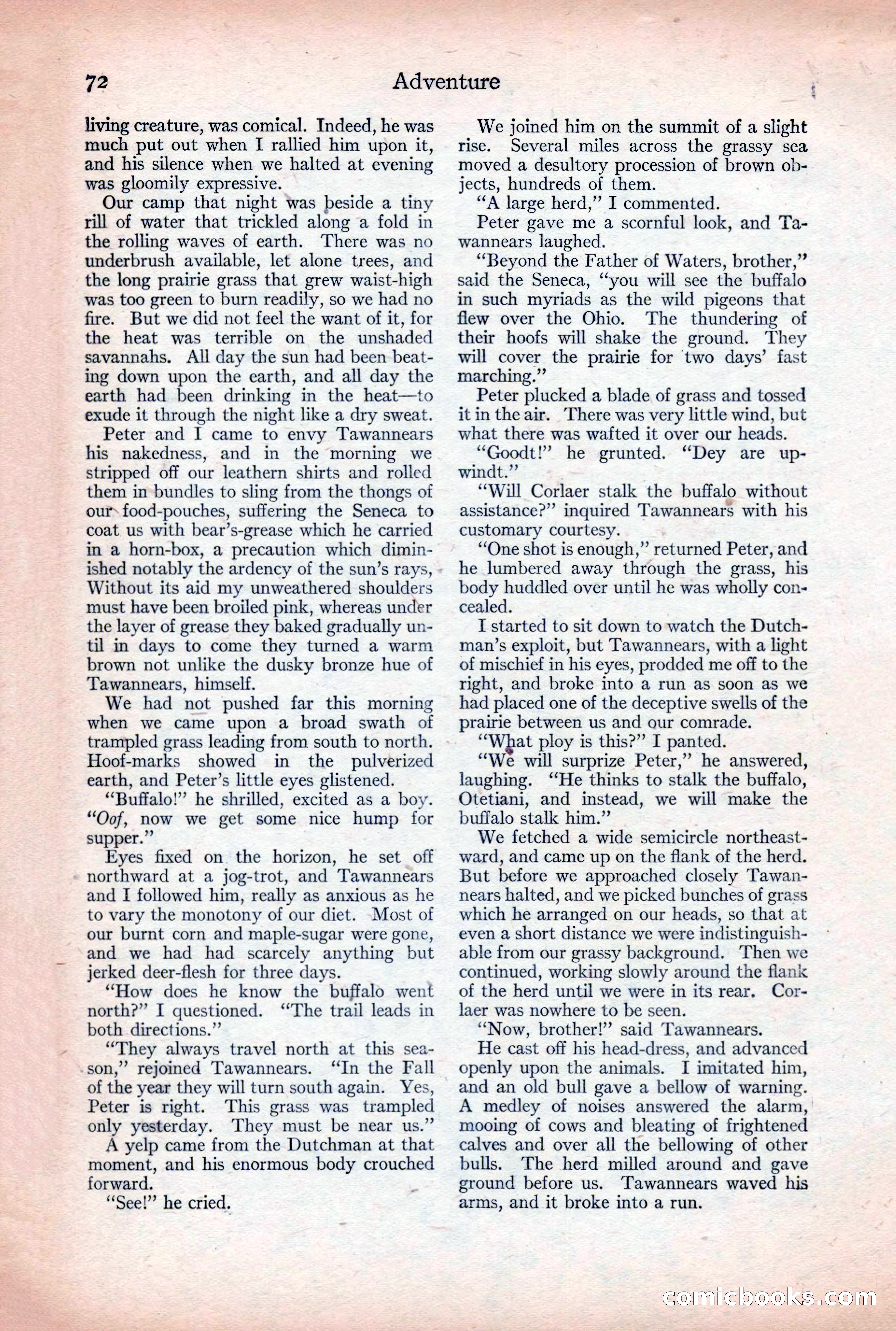 Adventure Magazine, December 30, 1922 — page 90 of 212