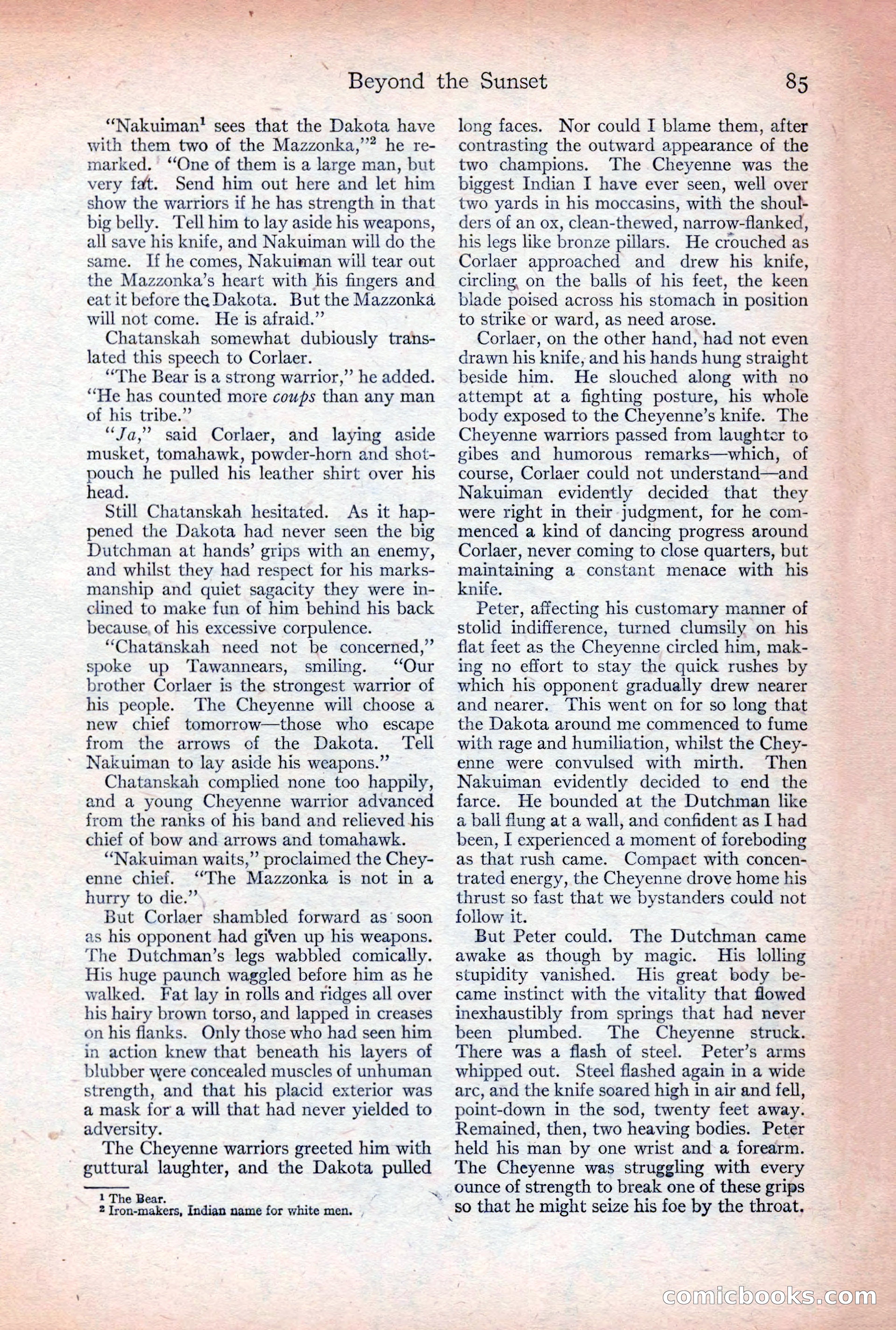 Adventure Magazine, December 30, 1922 — page 103 of 212