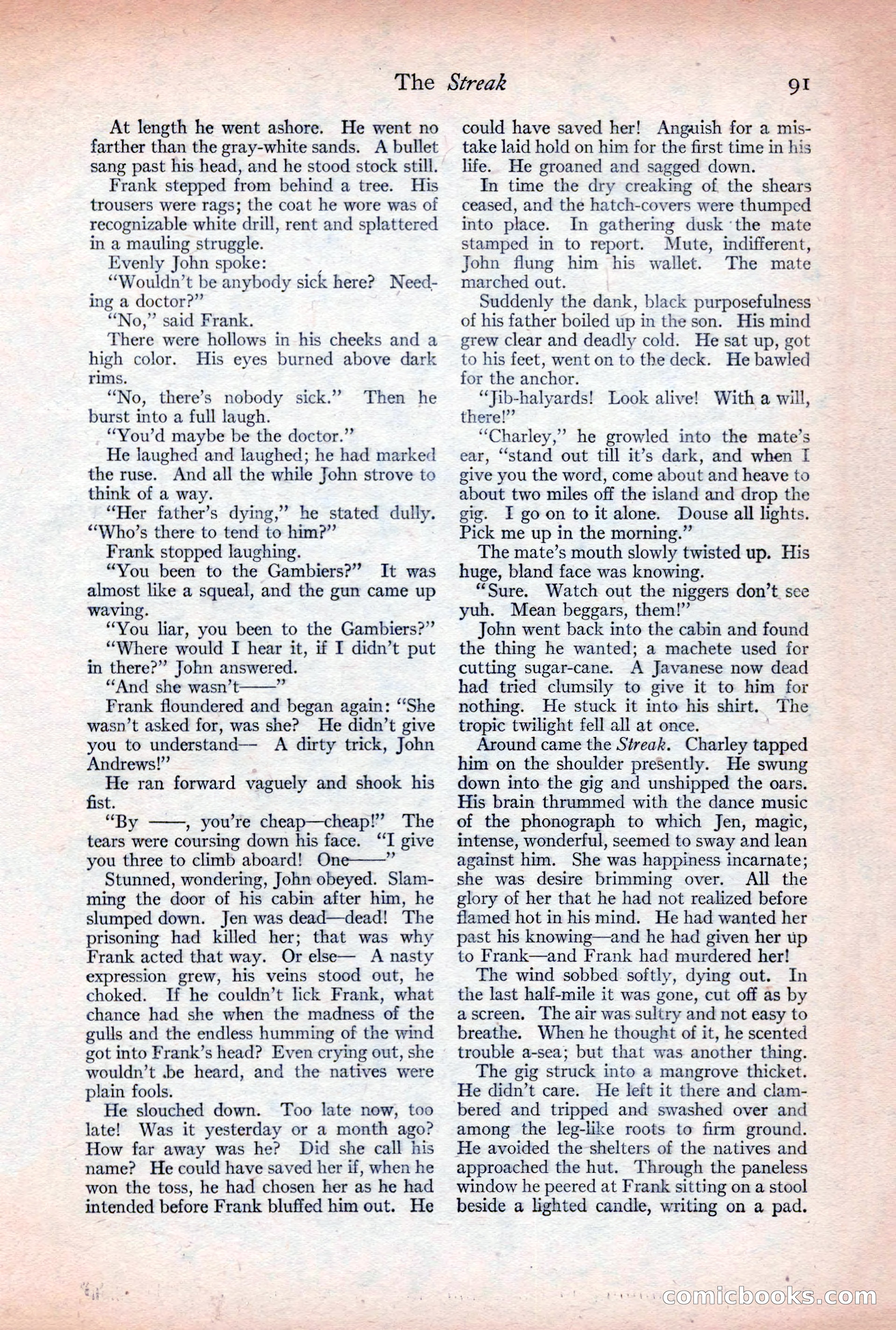 Adventure Magazine, December 30, 1922 — page 109 of 212