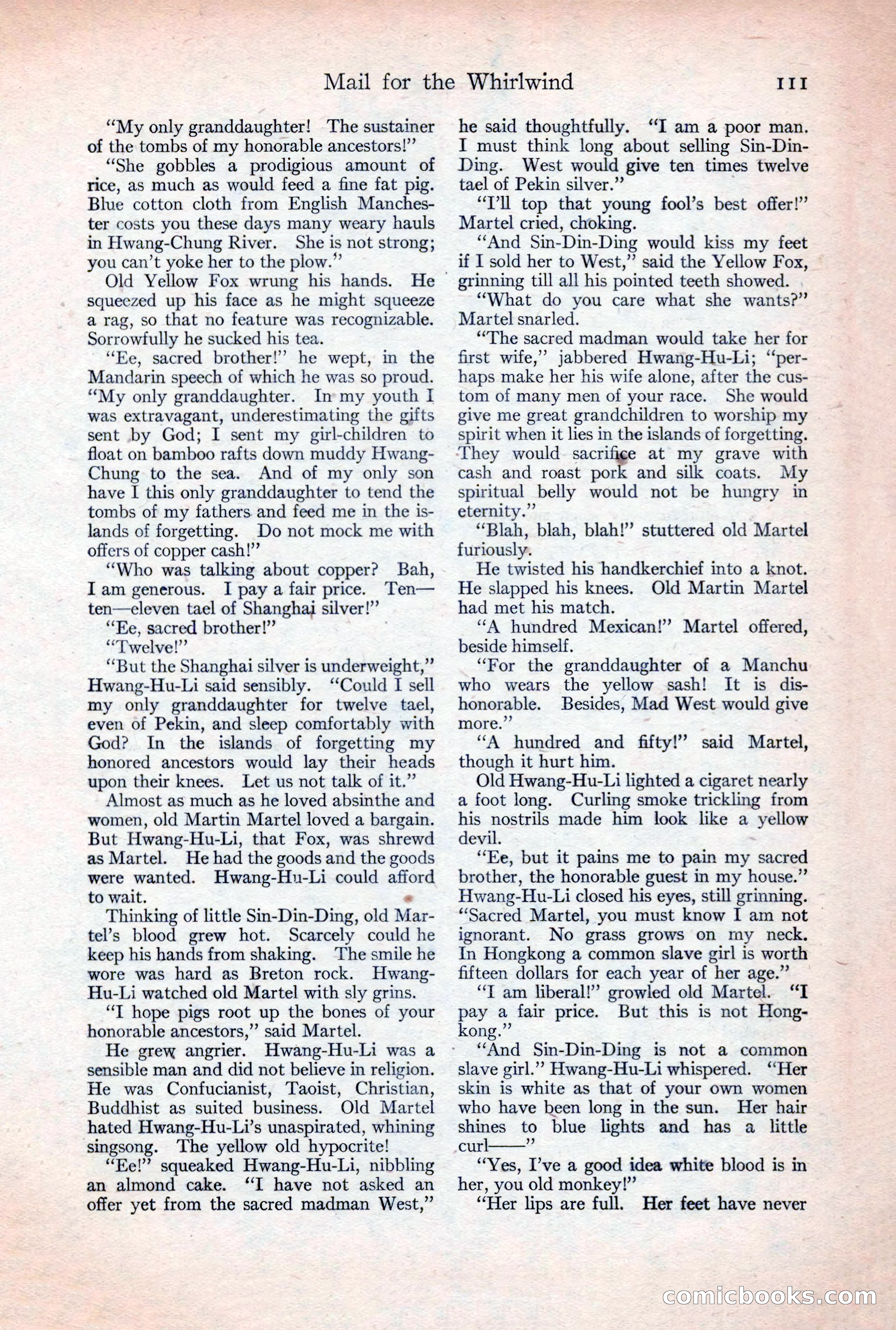 Adventure Magazine, December 30, 1922 — page 129 of 212
