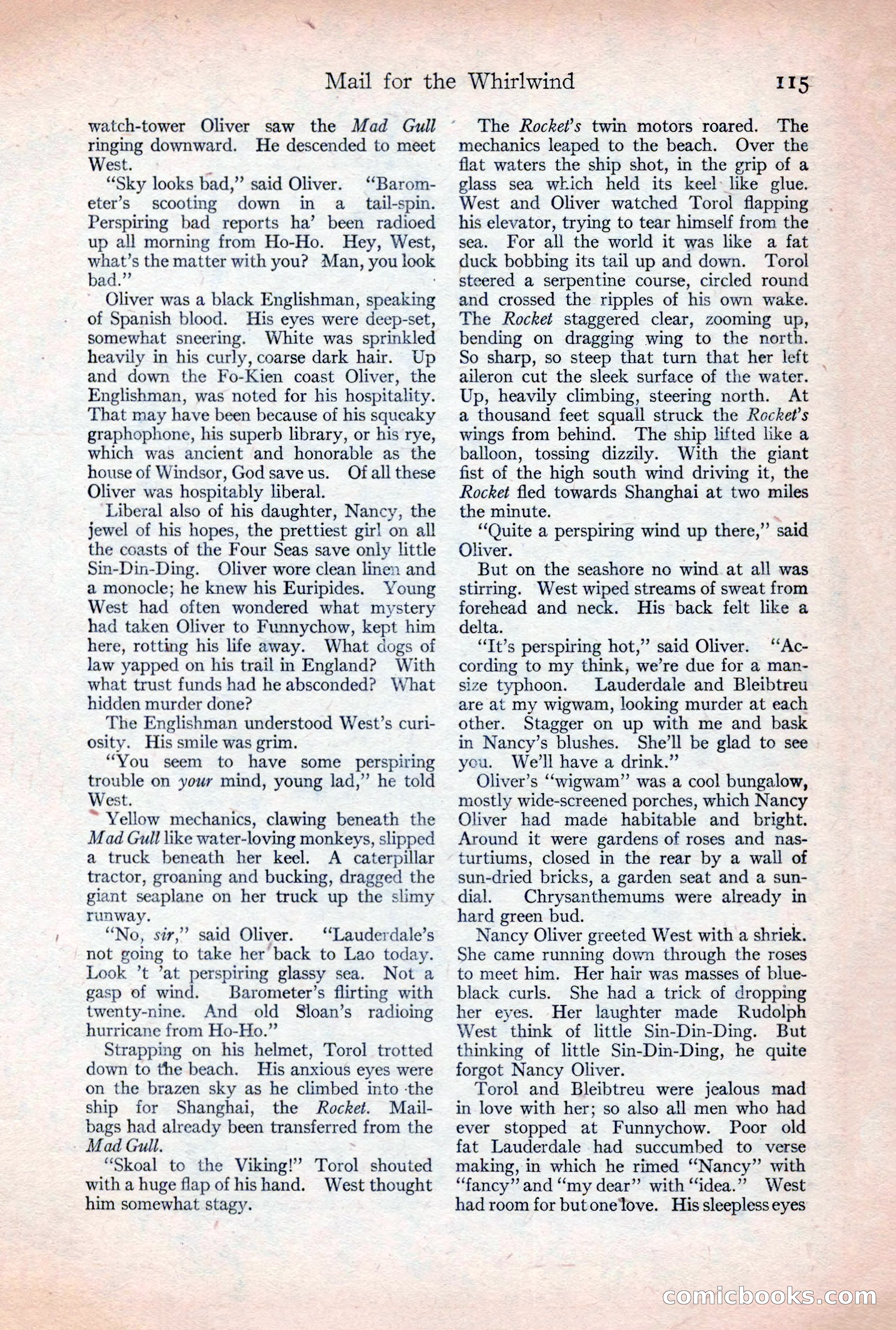 Adventure Magazine, December 30, 1922 — page 133 of 212