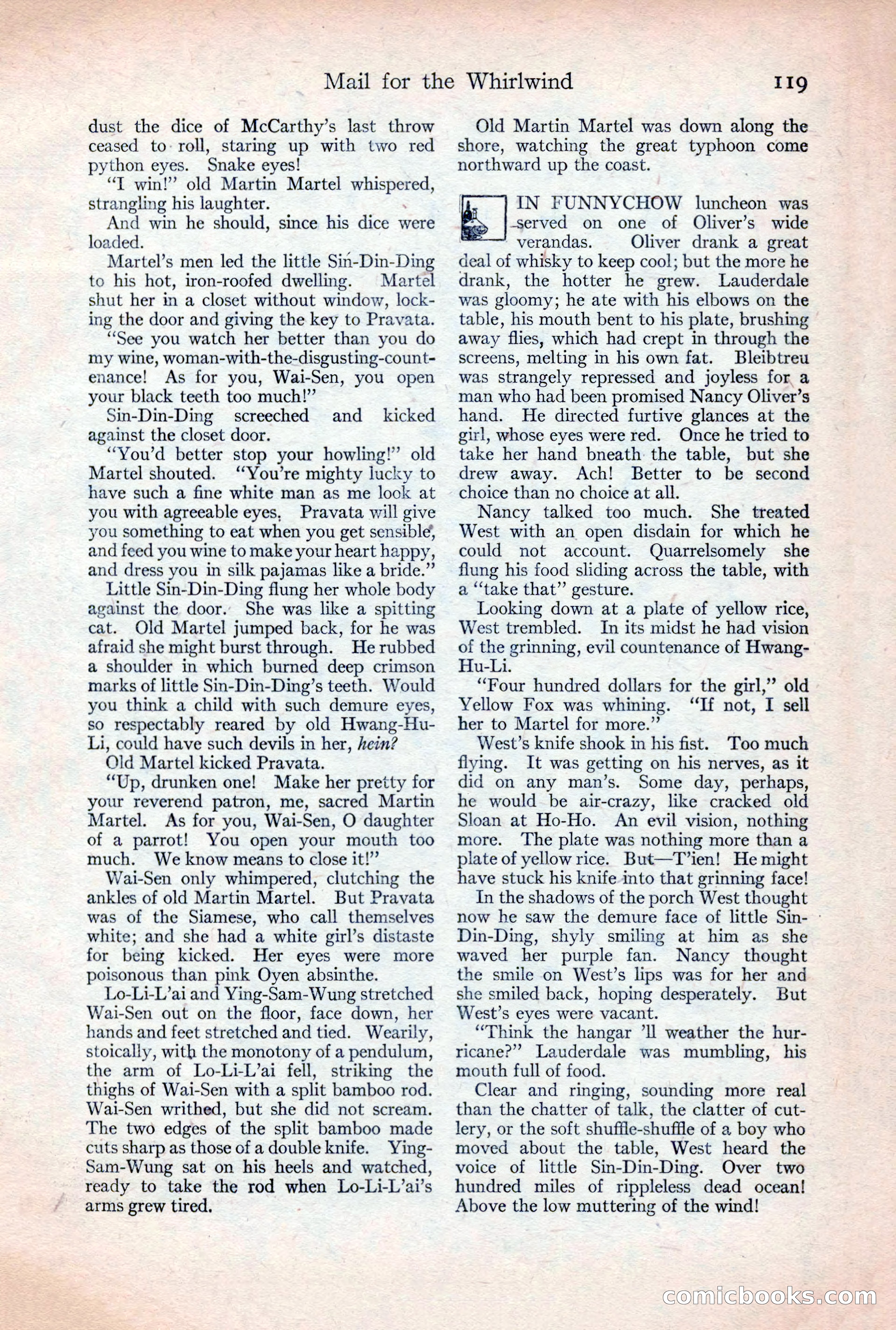 Adventure Magazine, December 30, 1922 — page 137 of 212