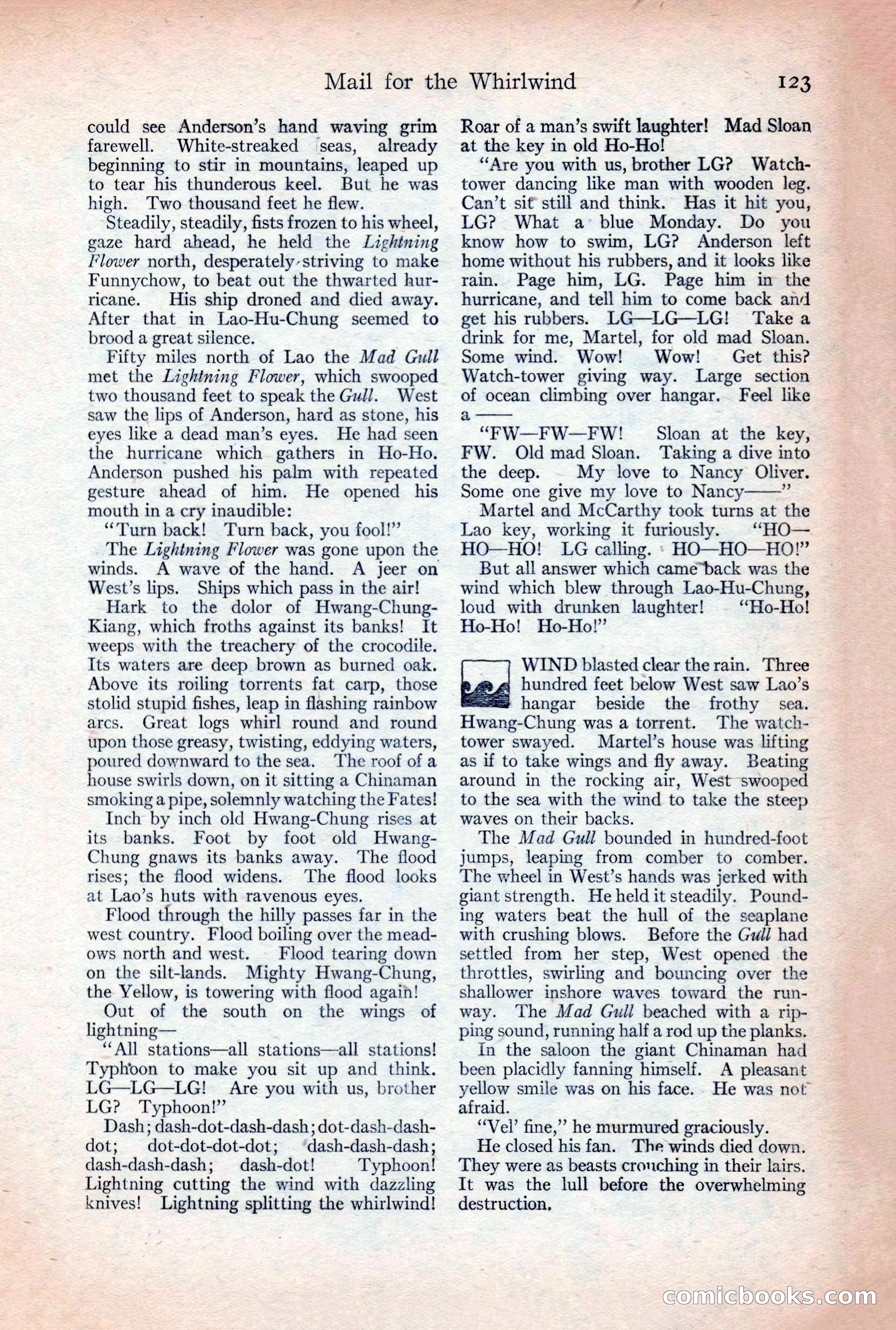 Adventure Magazine, December 30, 1922 — page 141 of 212