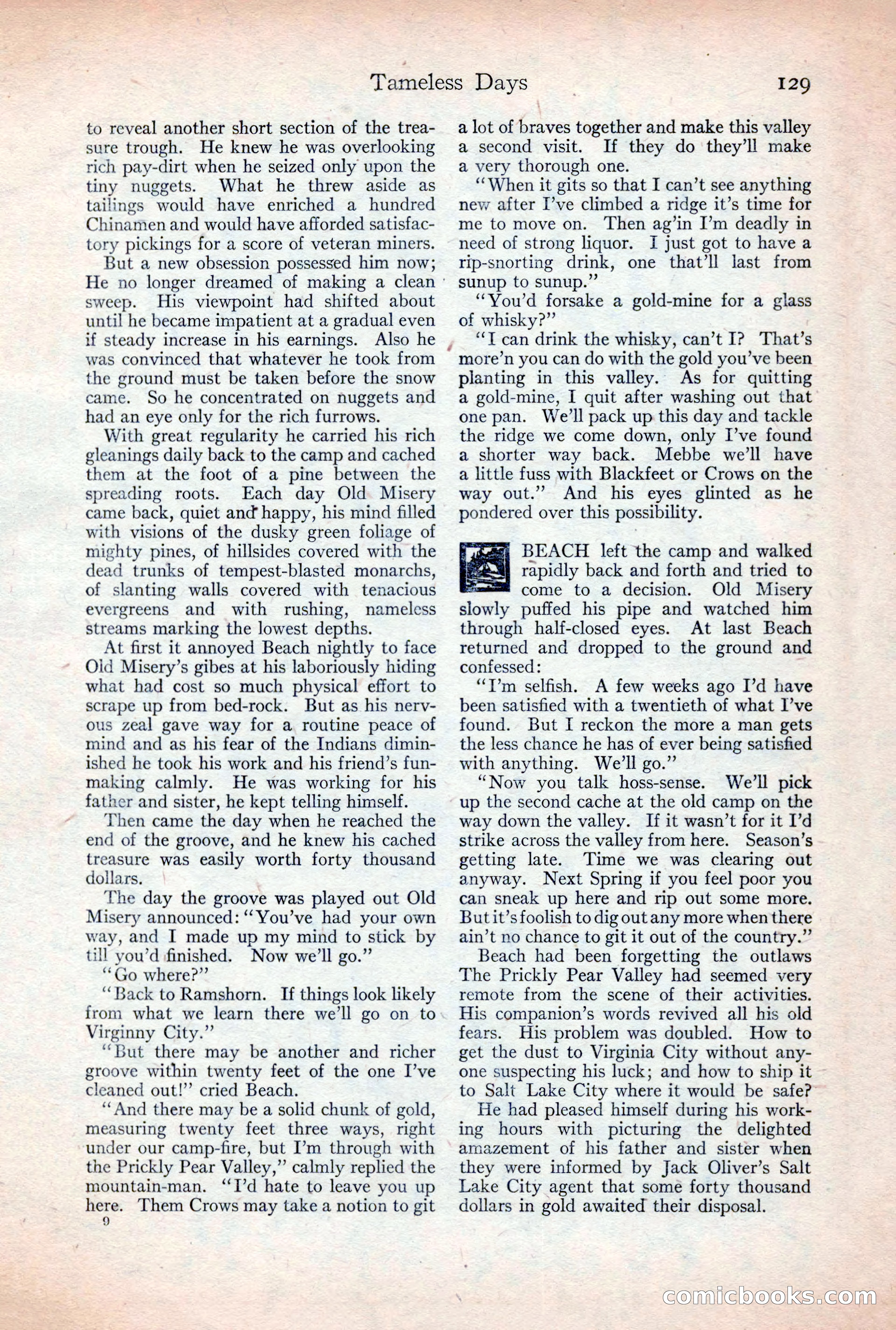 Adventure Magazine, December 30, 1922 — page 147 of 212