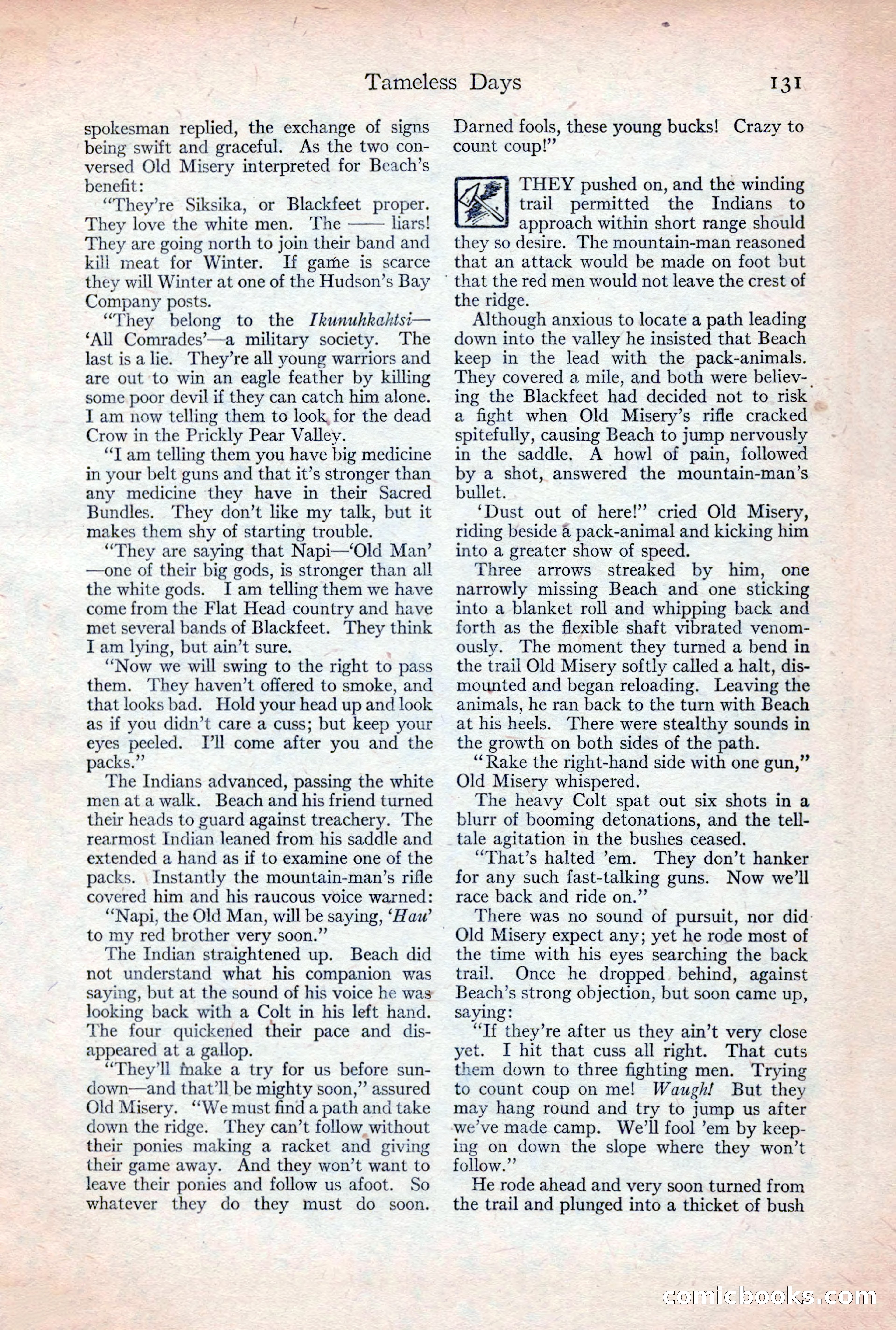 Adventure Magazine, December 30, 1922 — page 149 of 212