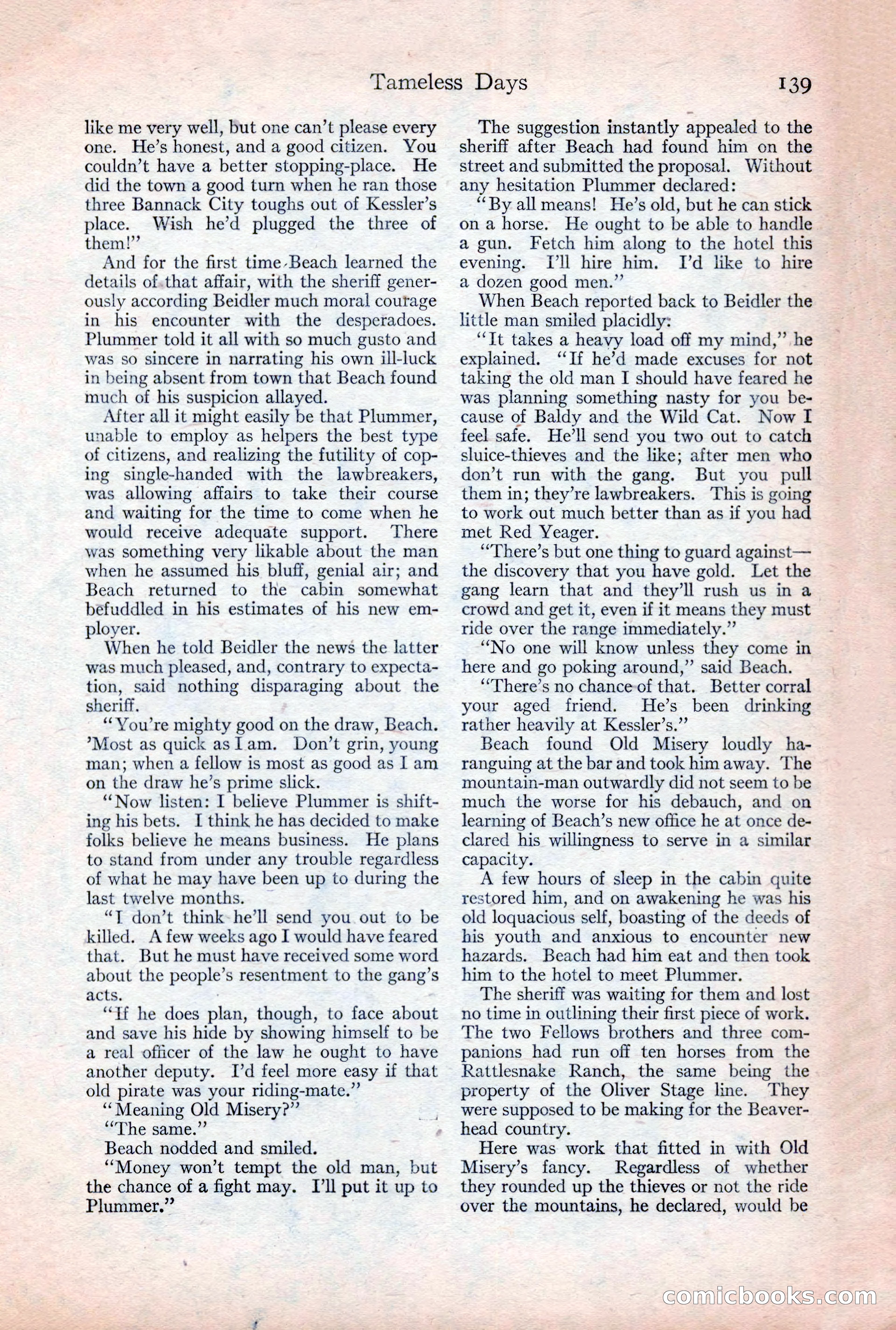Adventure Magazine, December 30, 1922 — page 157 of 212