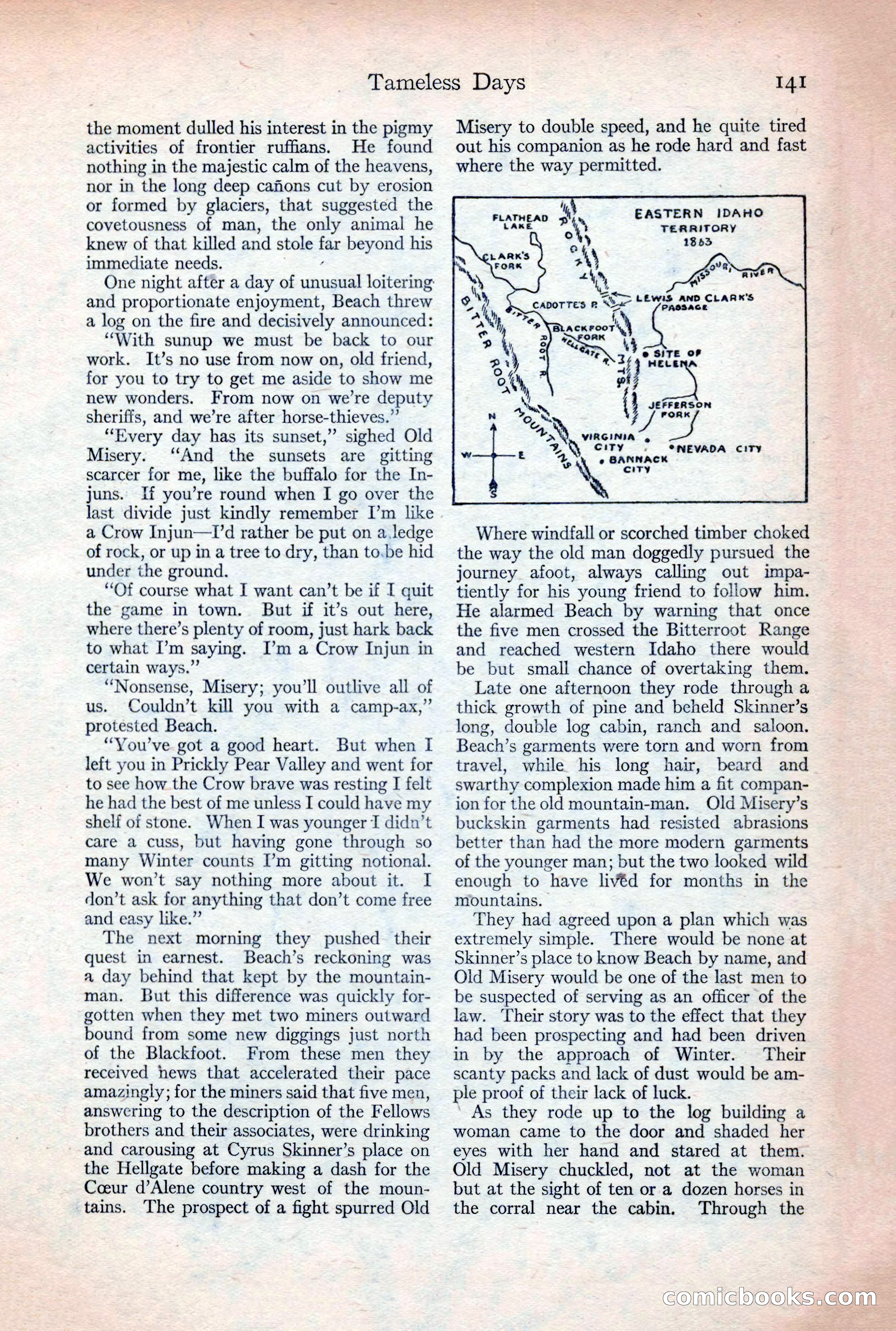 Adventure Magazine, December 30, 1922 — page 159 of 212