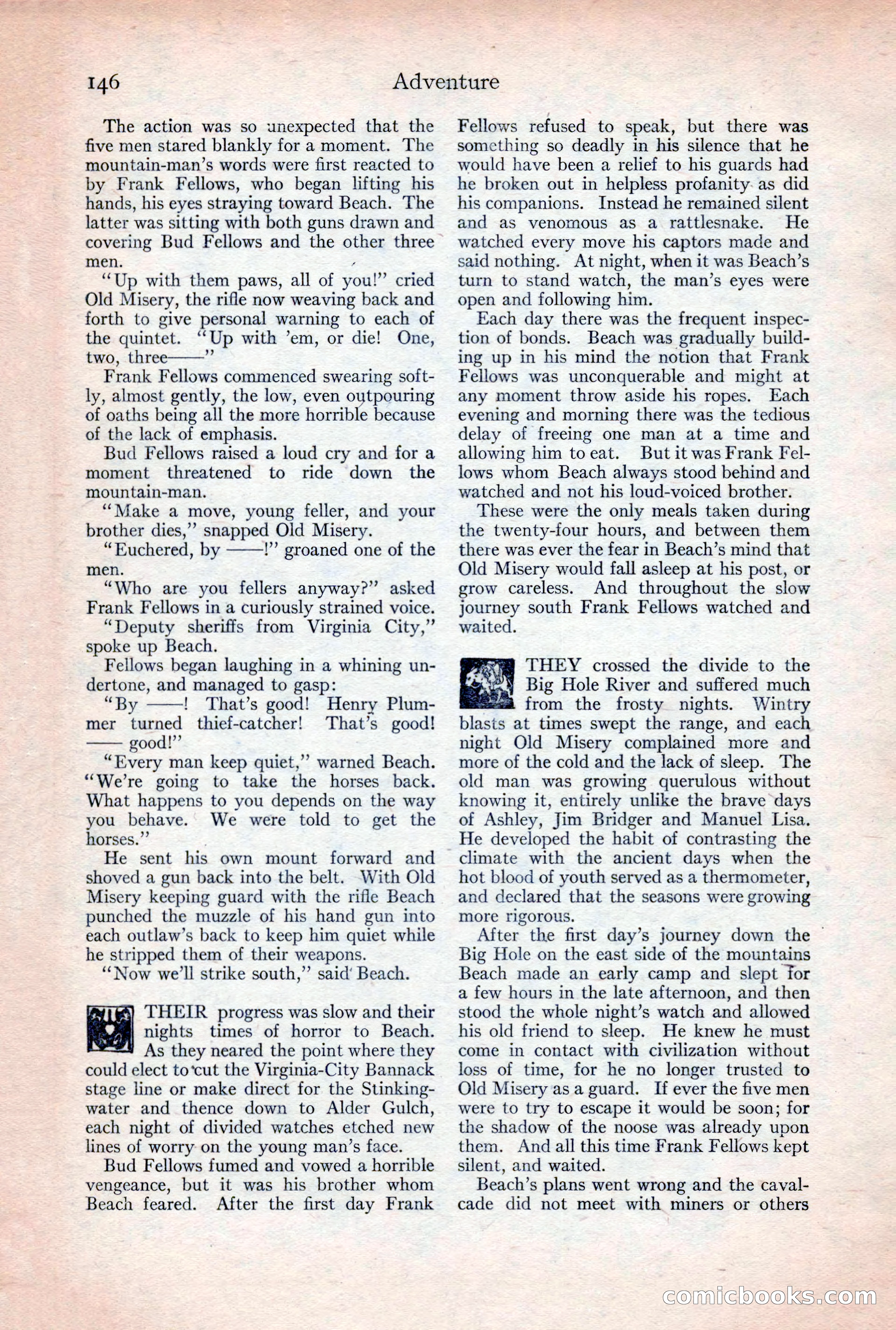 Adventure Magazine, December 30, 1922 — page 164 of 212