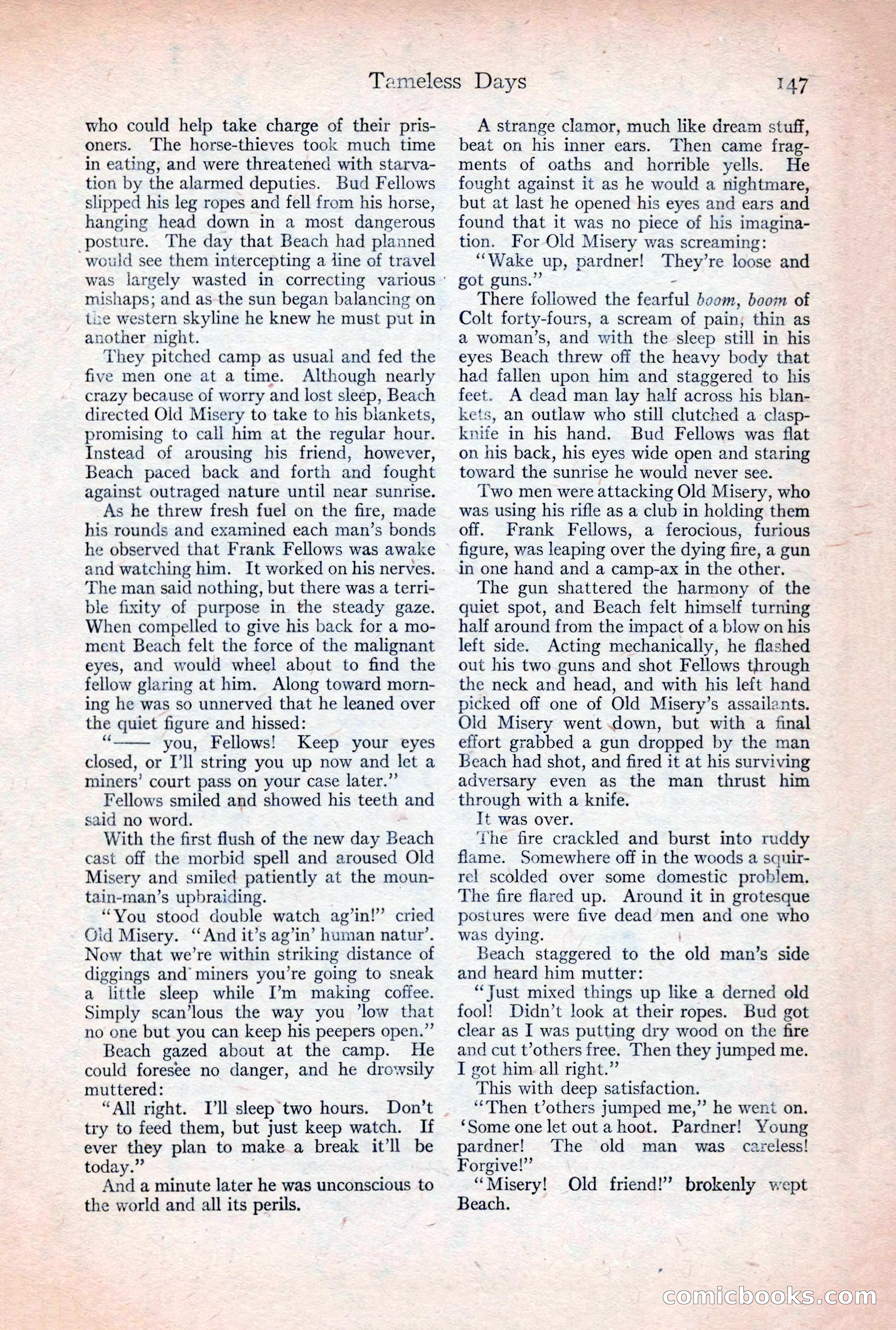 Adventure Magazine, December 30, 1922 — page 165 of 212