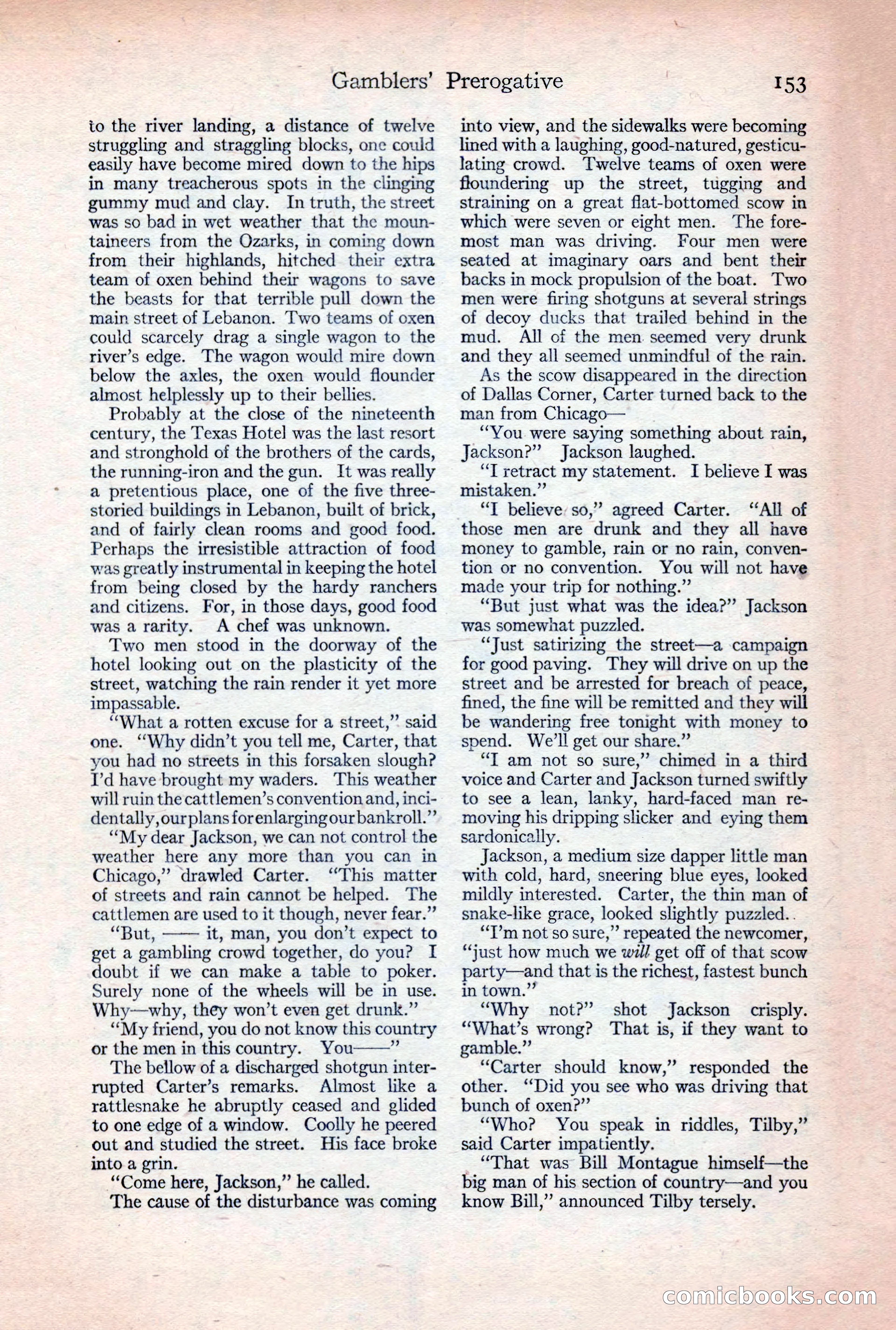 Adventure Magazine, December 30, 1922 — page 171 of 212