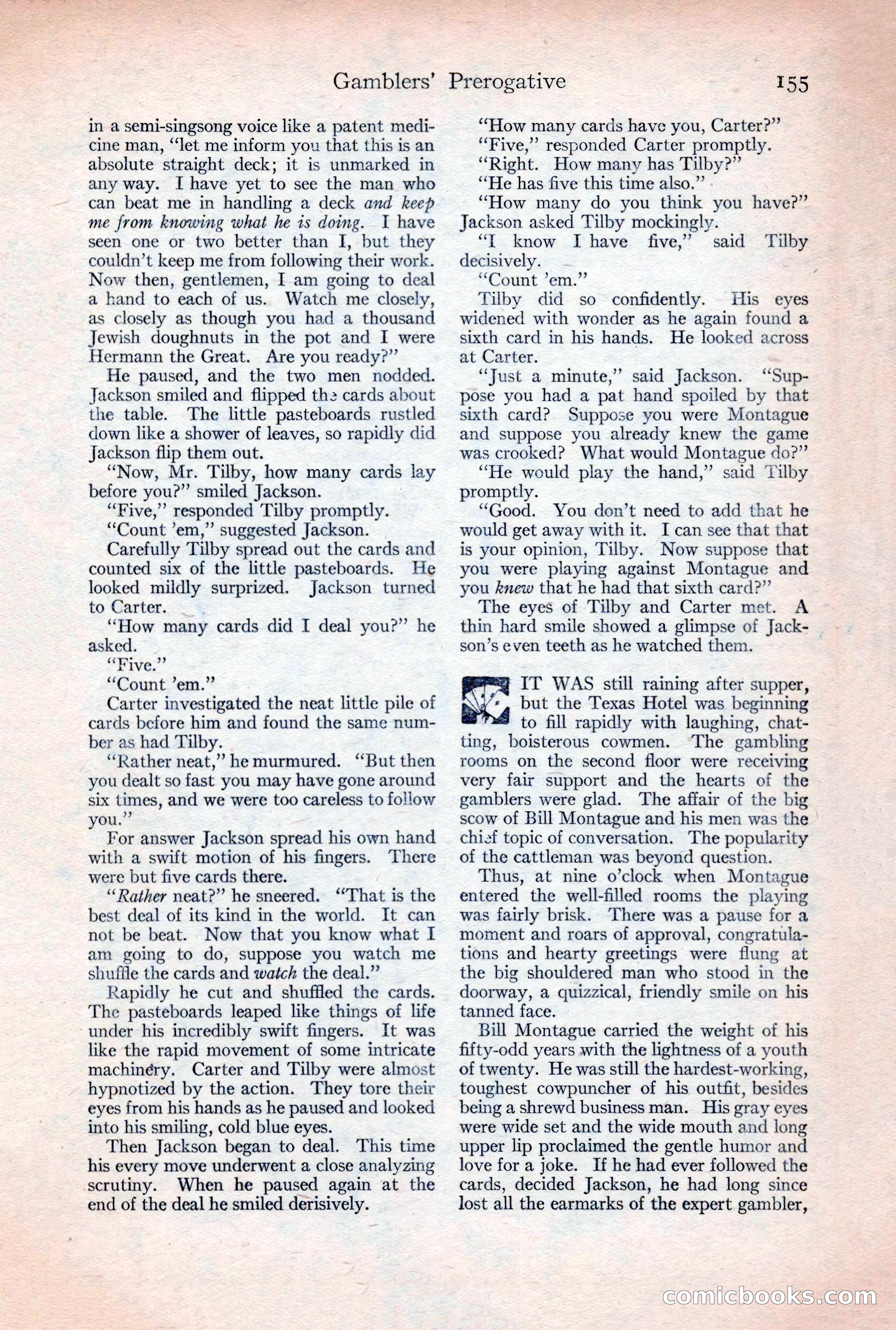 Adventure Magazine, December 30, 1922 — page 173 of 212