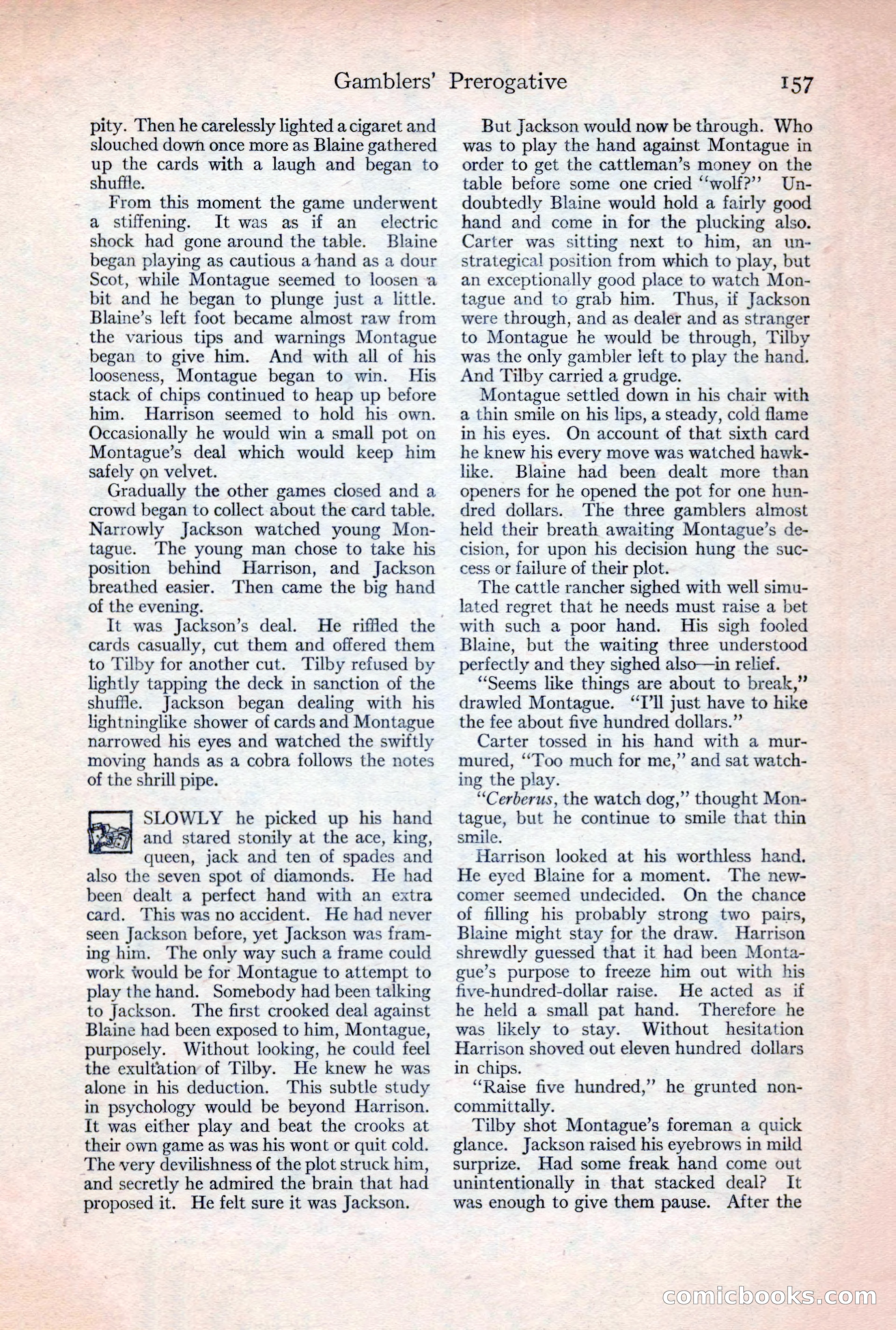 Adventure Magazine, December 30, 1922 — page 175 of 212
