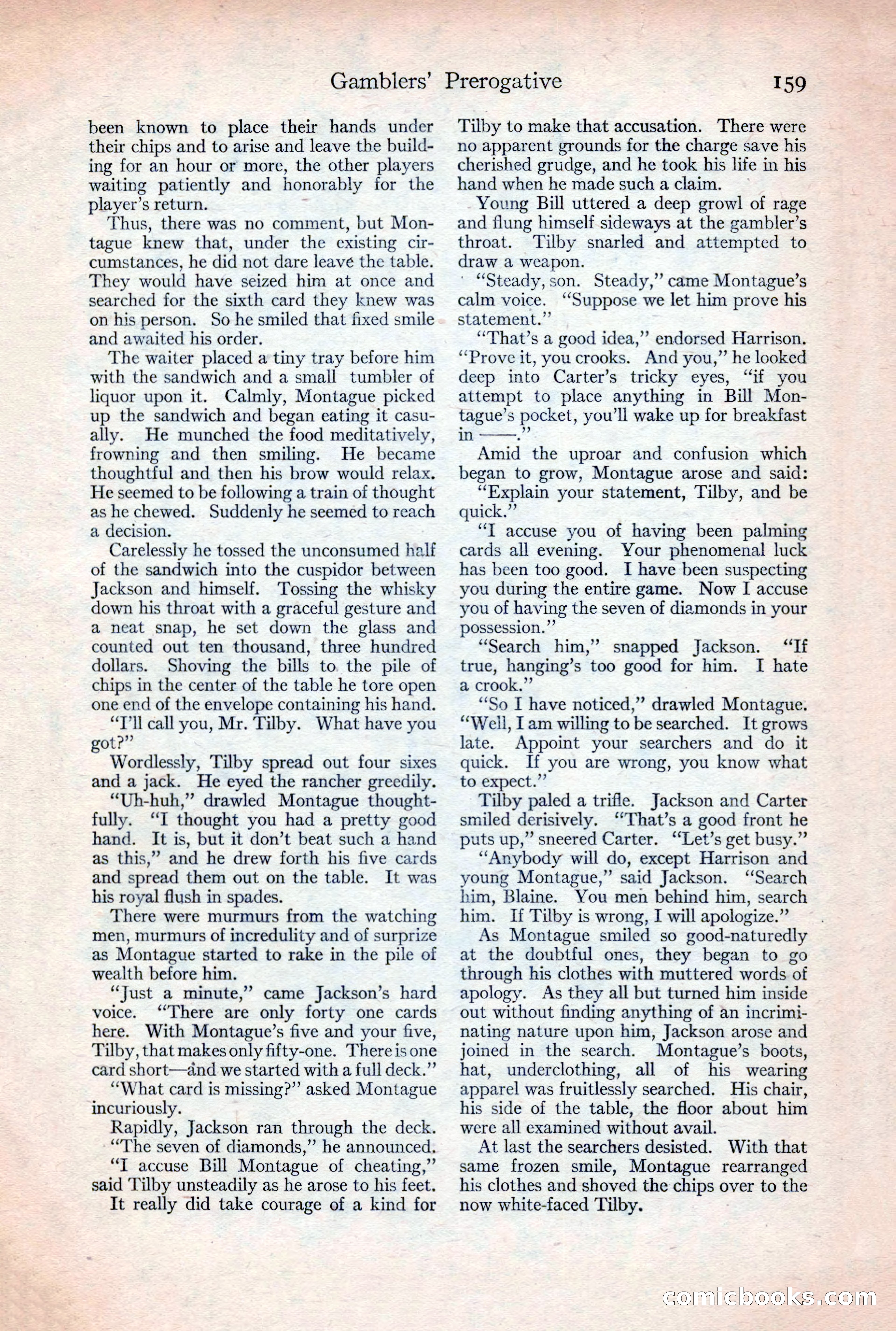 Adventure Magazine, December 30, 1922 — page 177 of 212