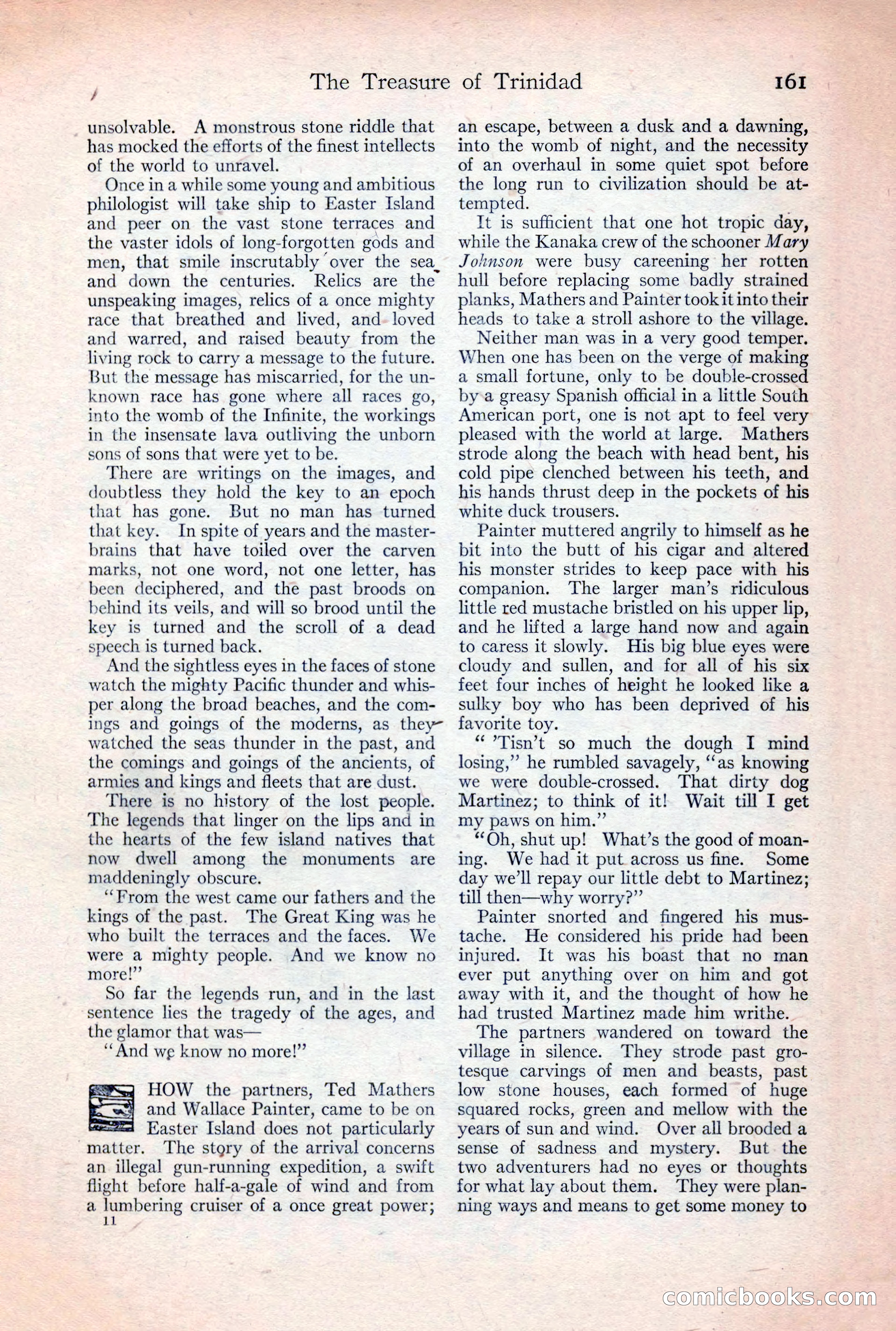 Adventure Magazine, December 30, 1922 — page 179 of 212
