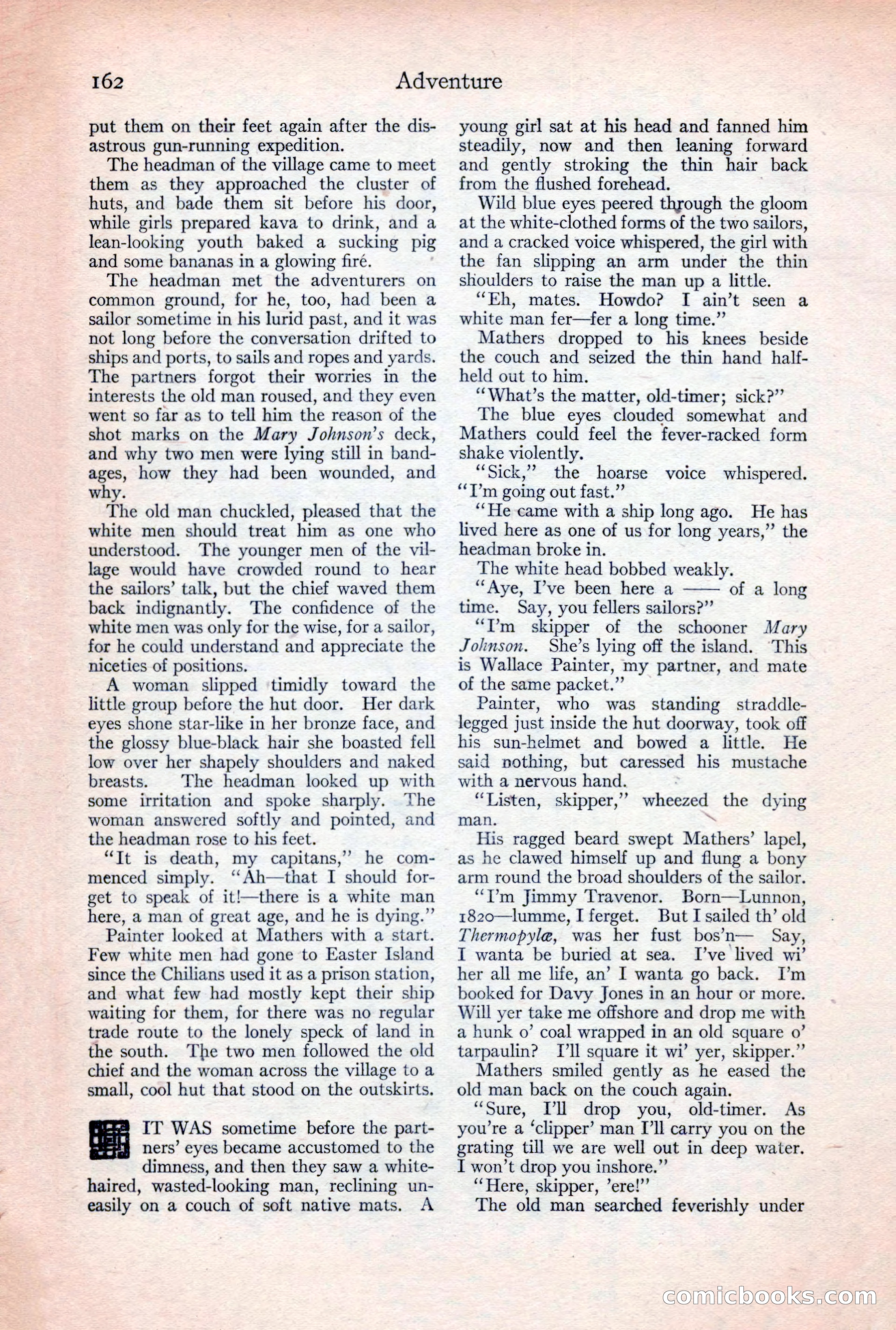 Adventure Magazine, December 30, 1922 — page 180 of 212