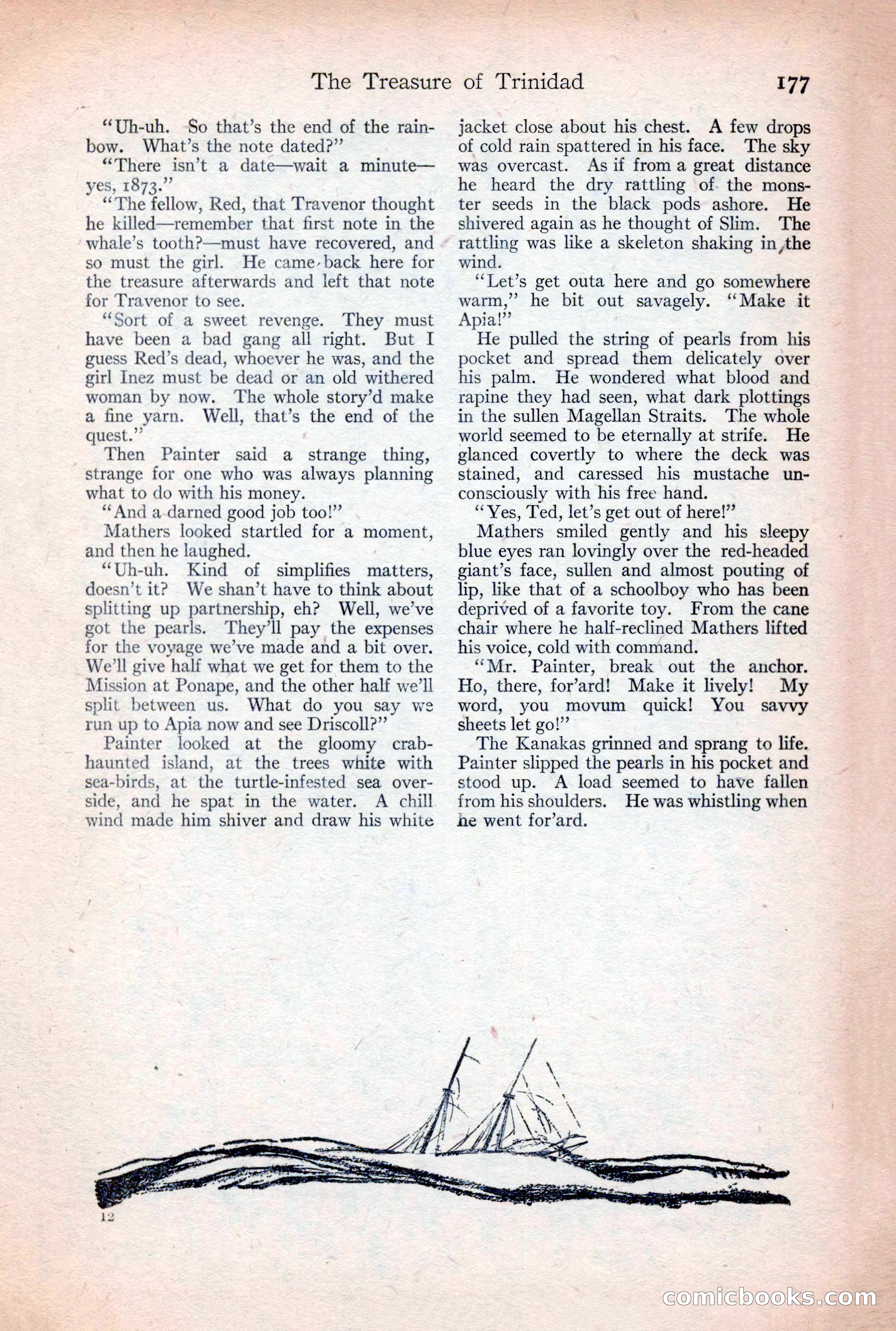 Adventure Magazine, December 30, 1922 — page 195 of 212