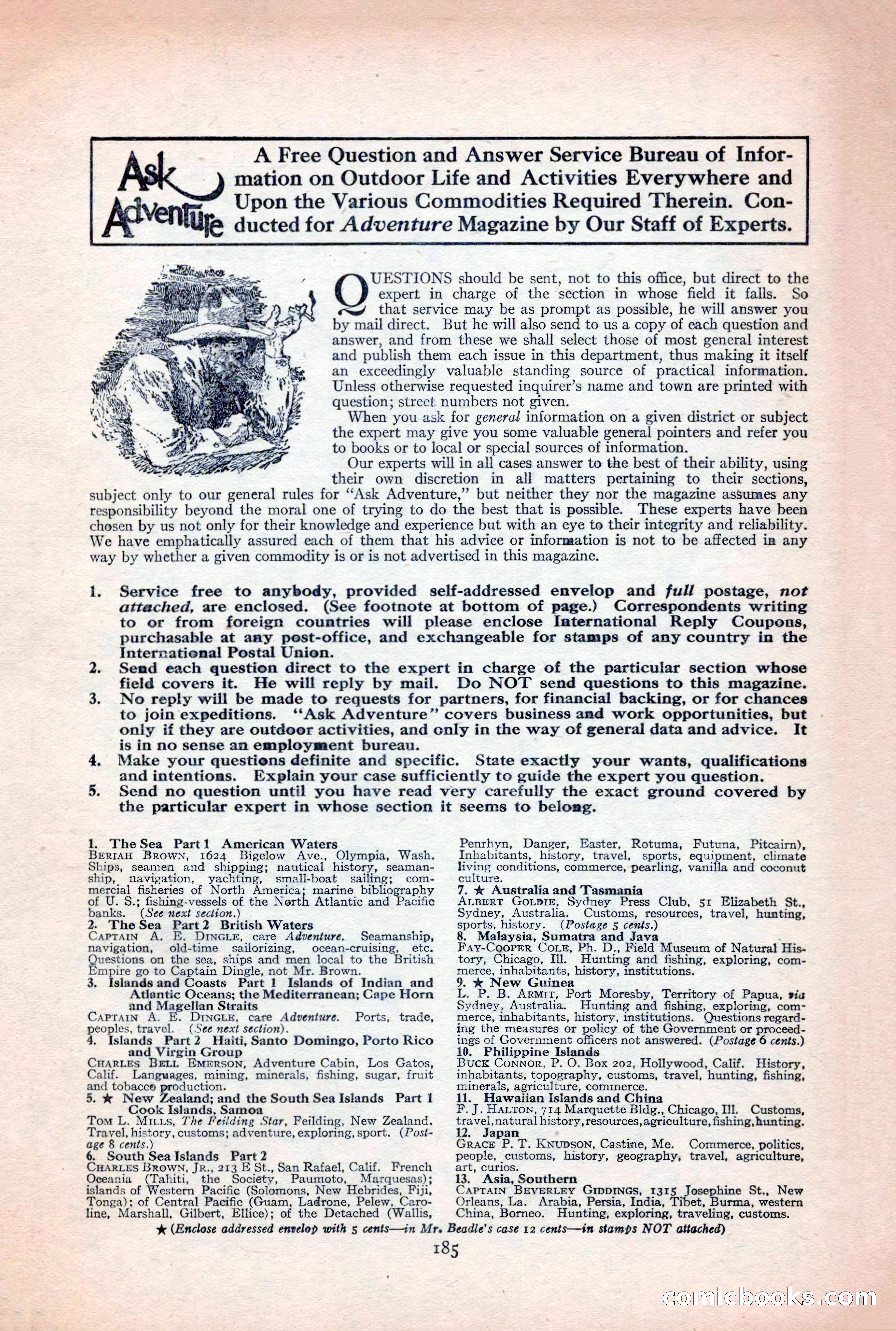 Adventure Magazine, December 30, 1922 — page 203 of 212
