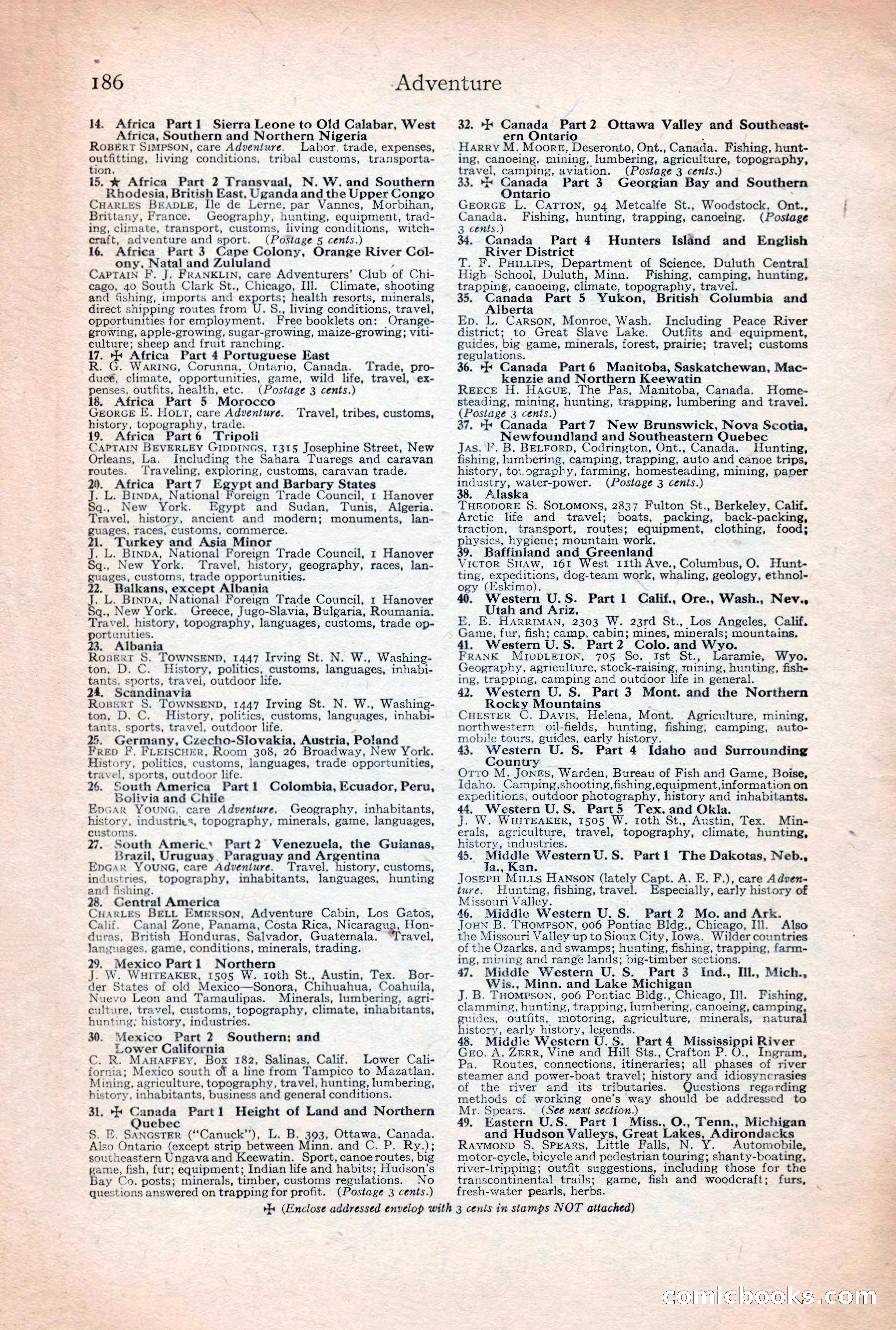 Adventure Magazine, December 30, 1922 — page 204 of 212