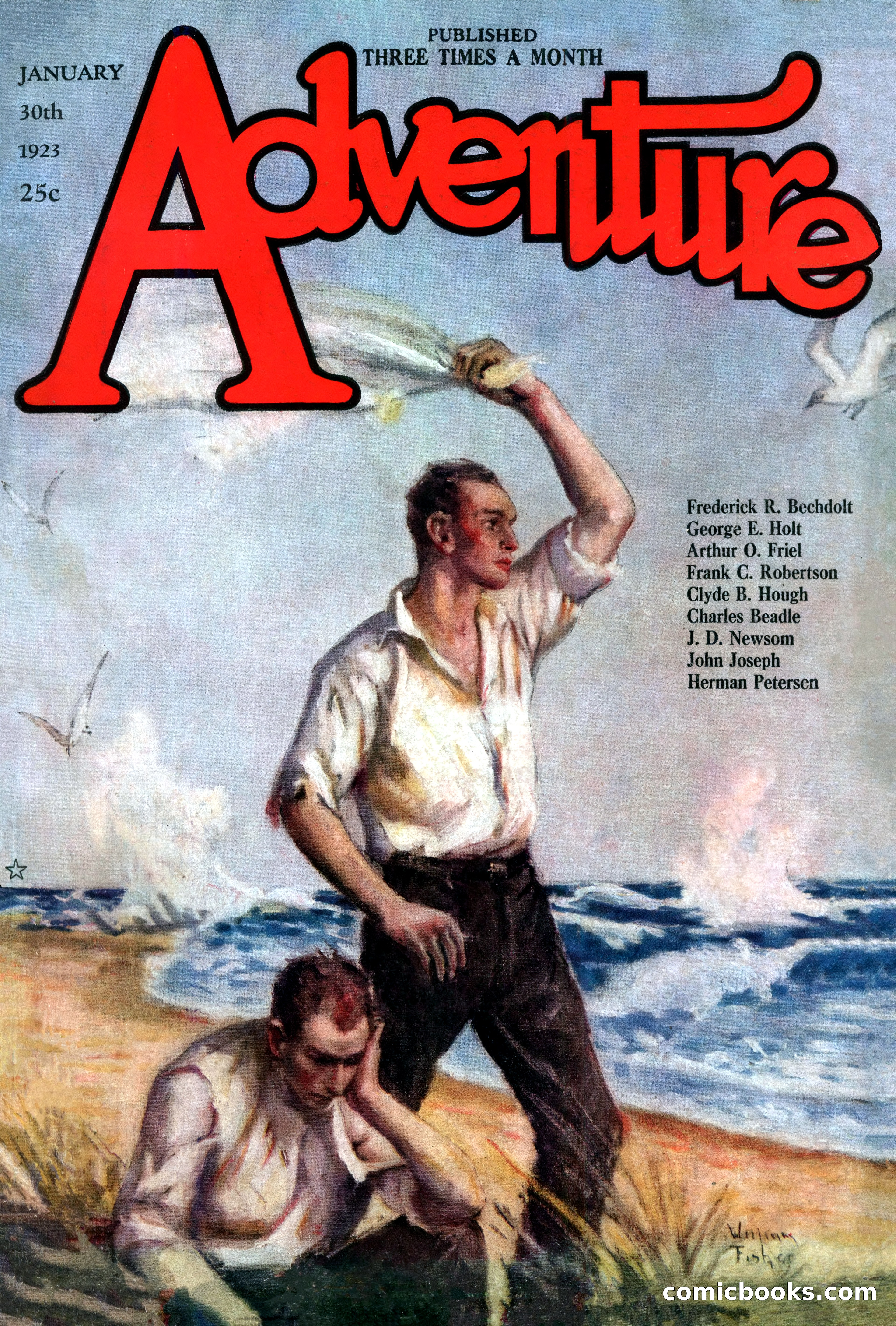 Adventure, January 30, 1923