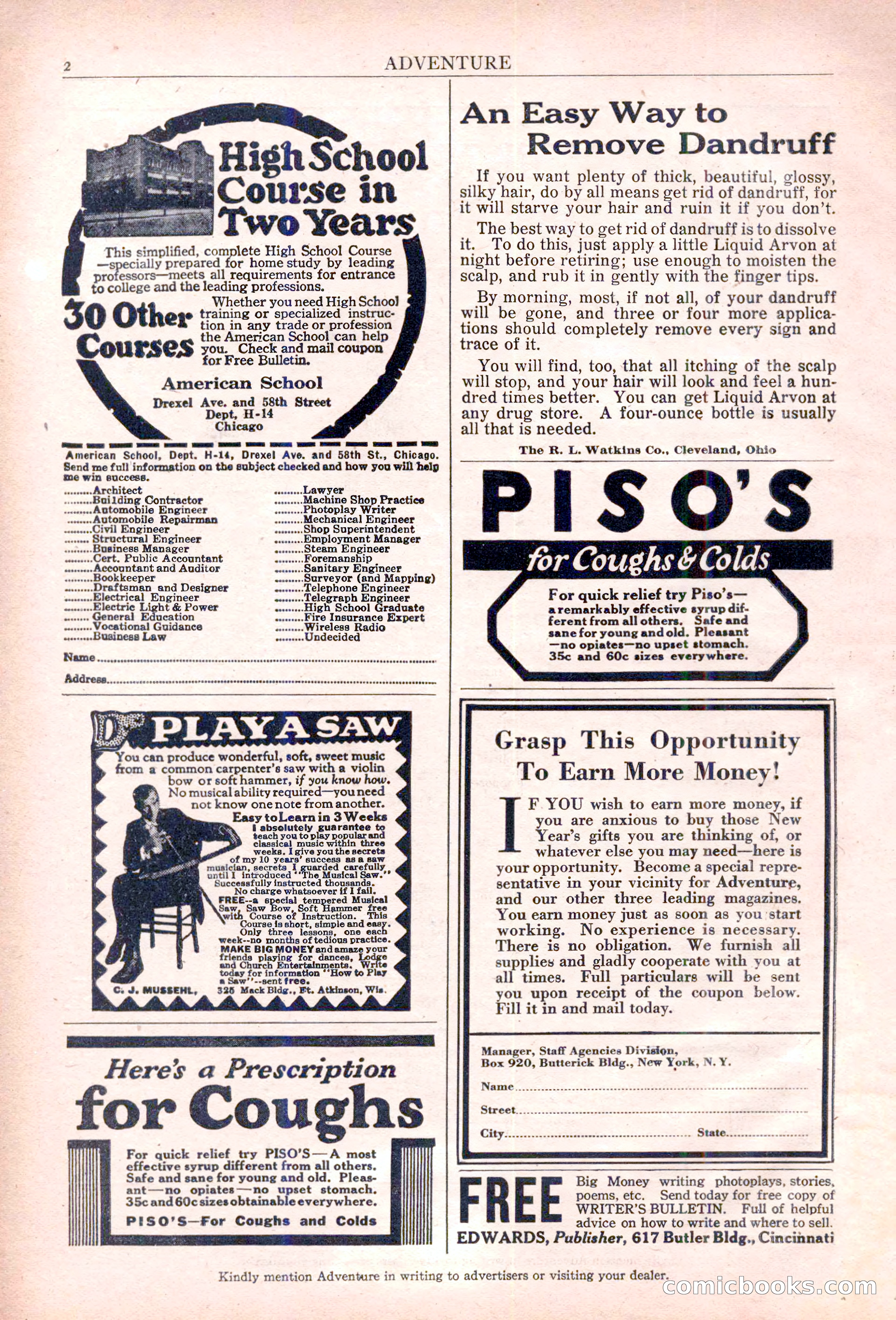 Adventure, January 30, 1923 — page 4 of 204